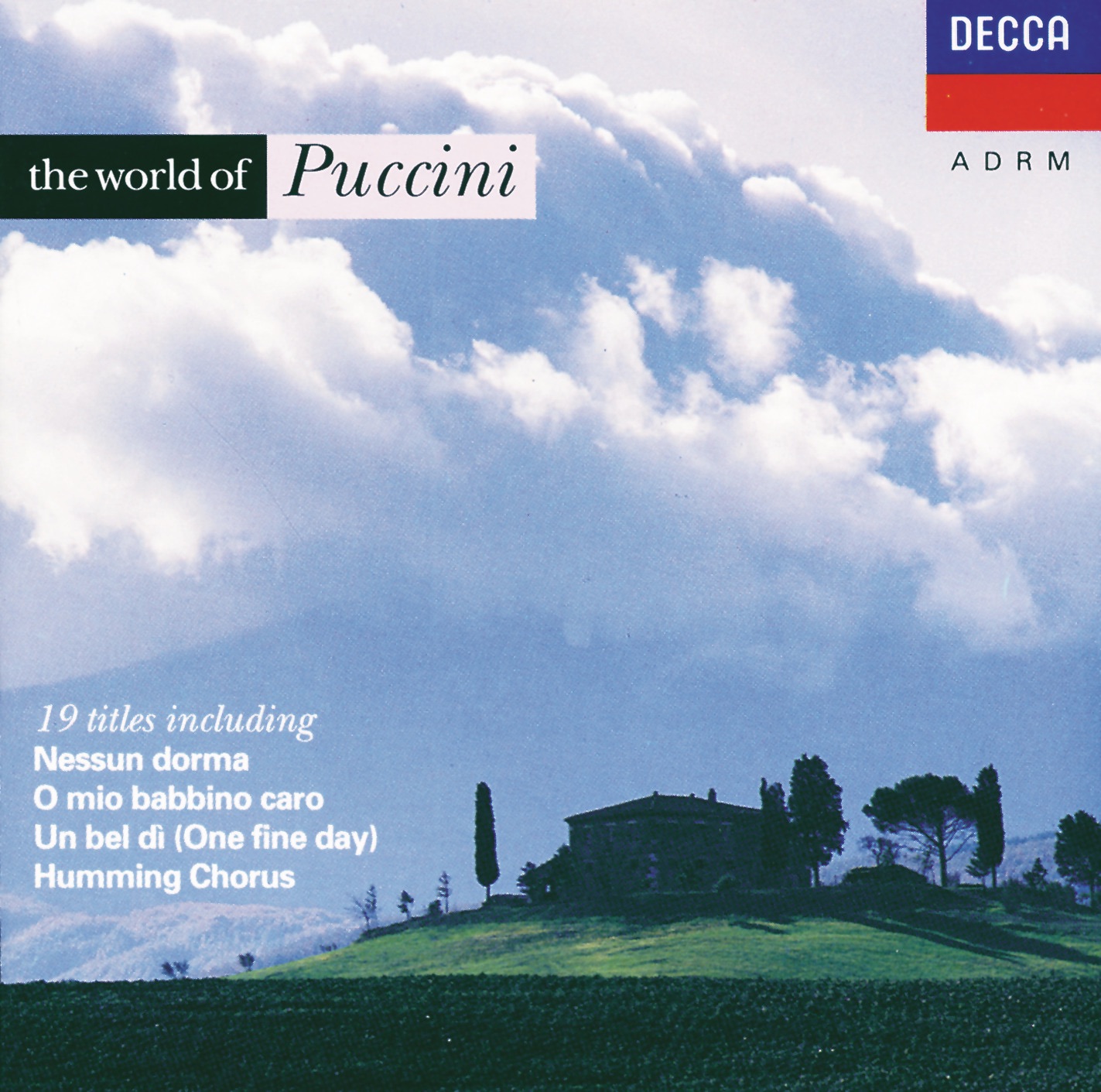 The World of Puccini album cover