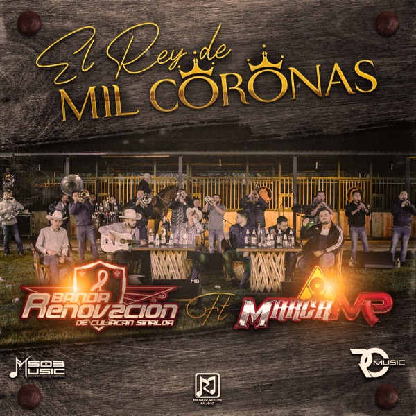 El Rey De Mil Coronas (En Vivo) [feat. Marca MP] - Single album cover