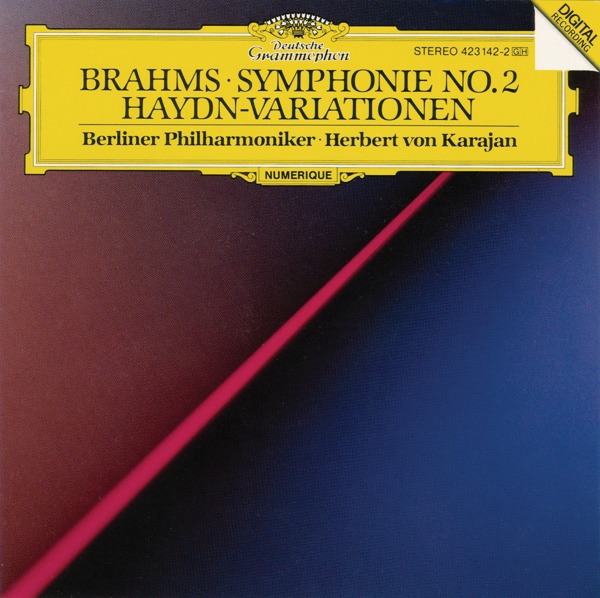 Brahms: Symphony No. 2 in D Major, Op. 73 - Variations On a Theme By Joseph Haydn, Op. 56a album cover