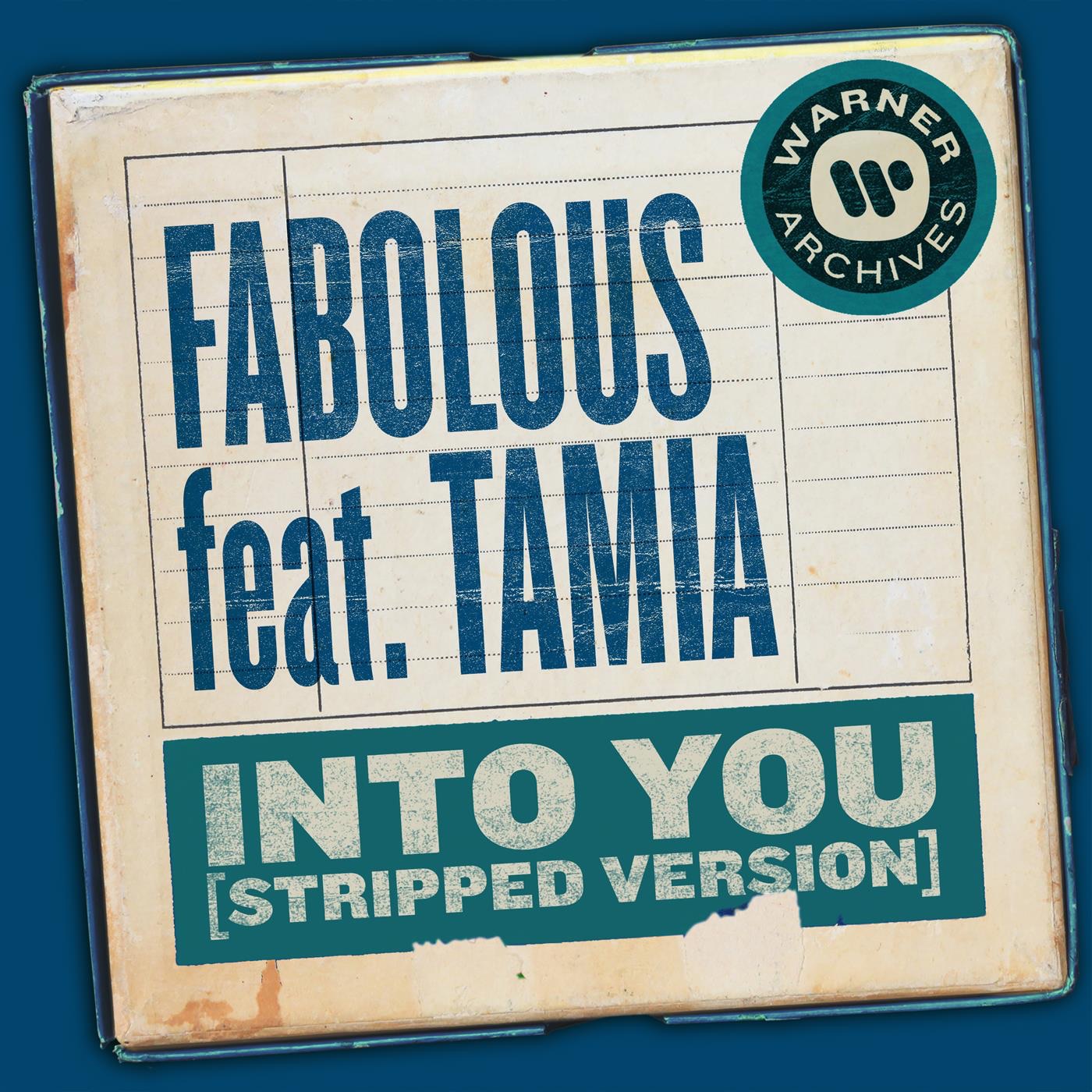 Into You (Stripped Version) [feat. Tamia] - Single album cover