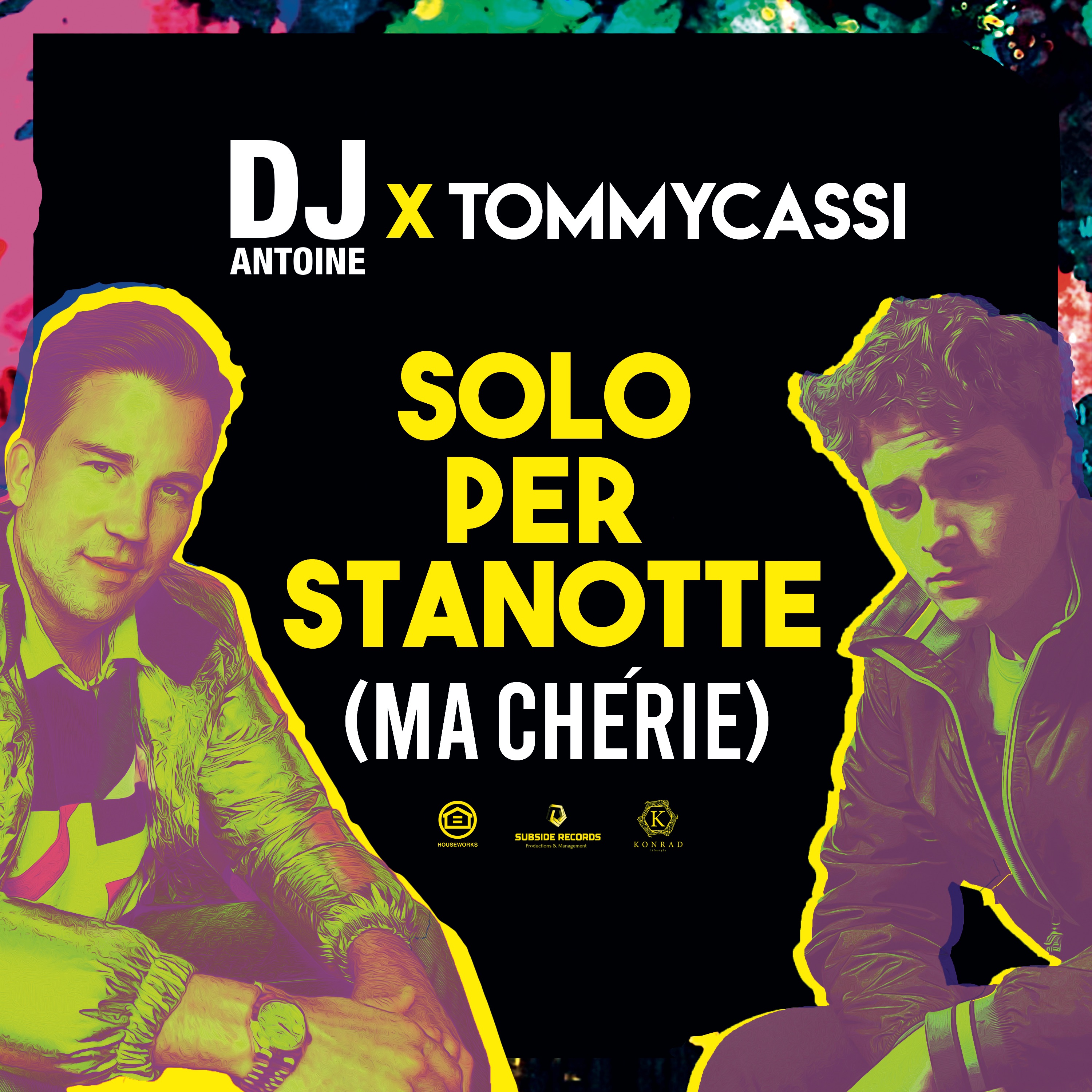 Solo per stanotte (Ma Chérie) - Single album cover