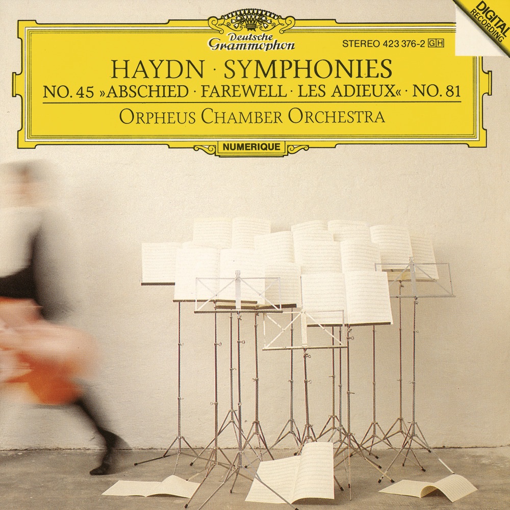 Haydn, J.: Symphonies Nos.Hob. I:81 & Hob. I:45 "Farewell" album cover