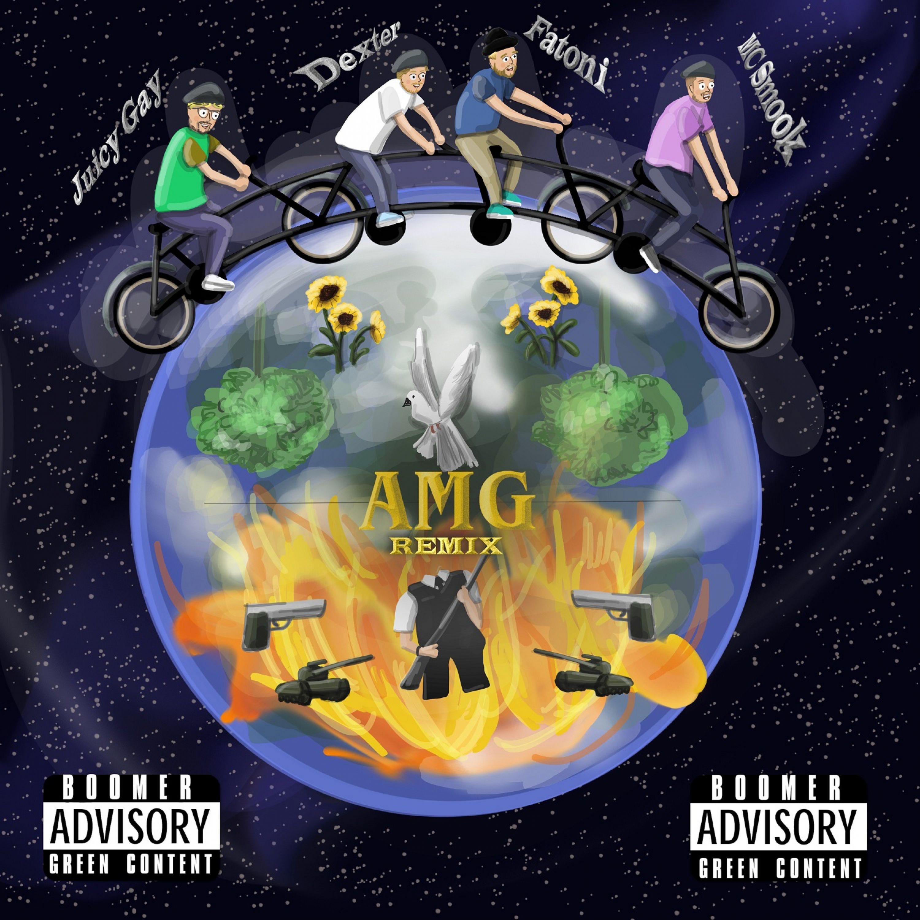 AMG (Remix) [feat. Dexter] - Single album cover