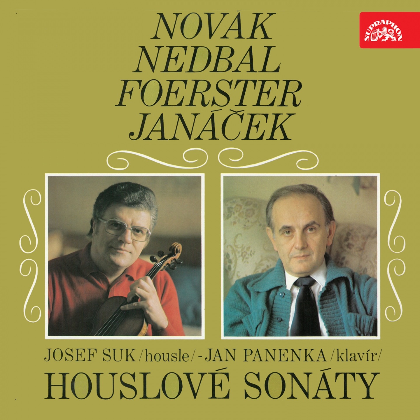 Novák, Nedbal, Foerster, Janáček: Violin Sonatas album cover