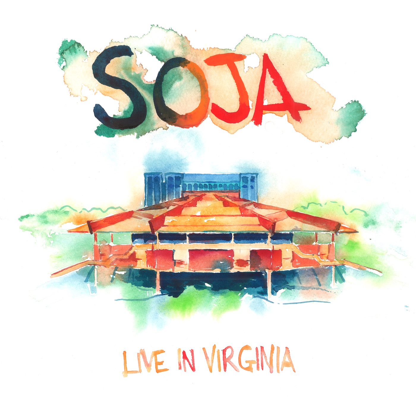 SOJA: Live in Virginia album cover