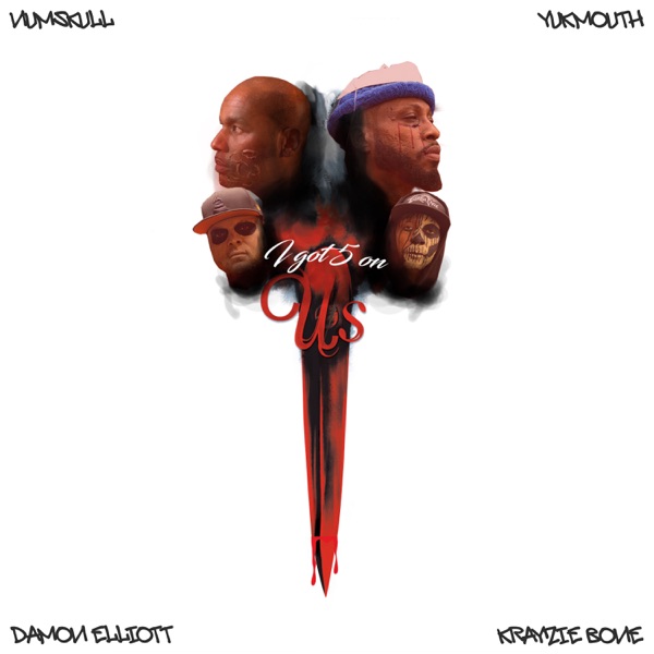 I Got 5 On Us (feat. Krayzie Bone & Damon Elliott) - Single album cover