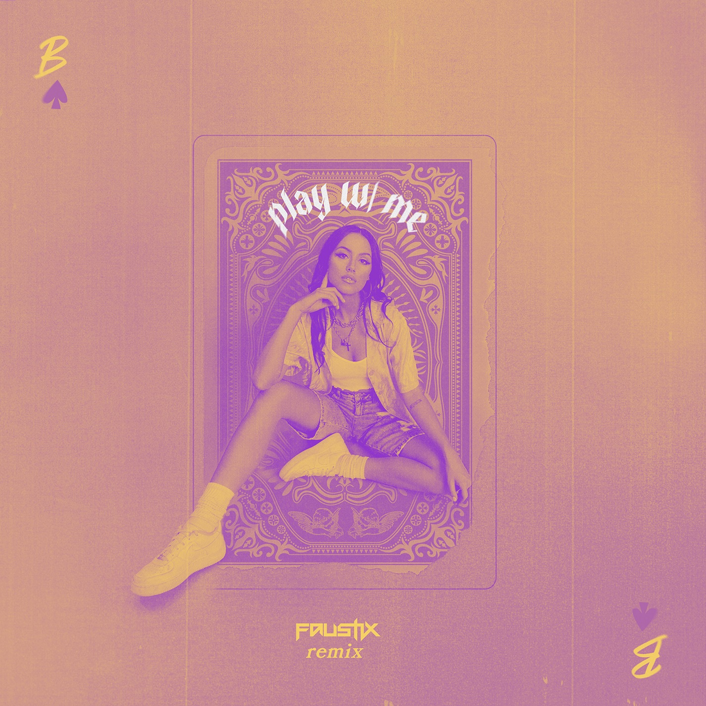 play w/ me (Faustix Remix) - Single album cover