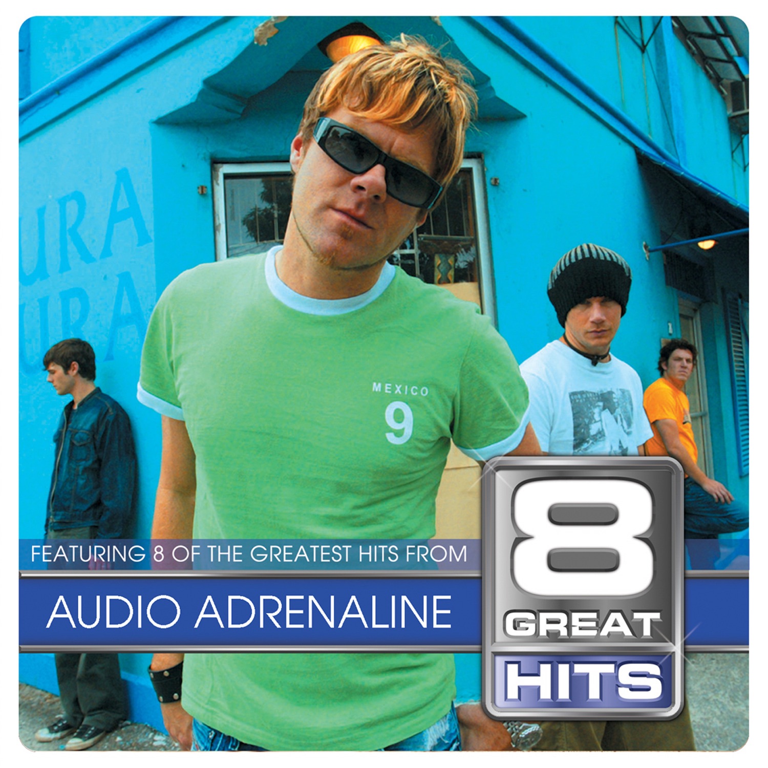 8 Great Hits: Audio Adrenaline album cover
