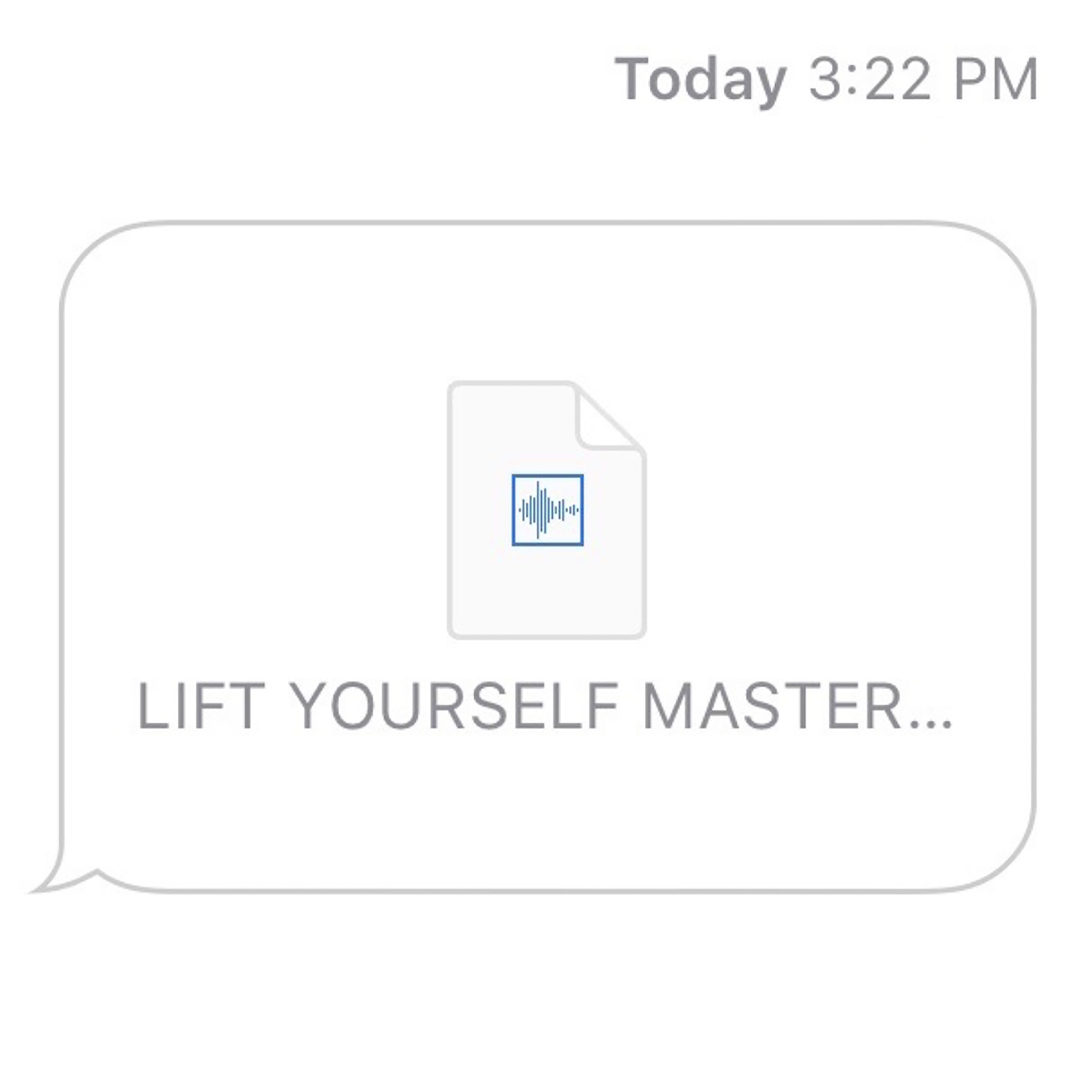 Lift Yourself - Single album cover