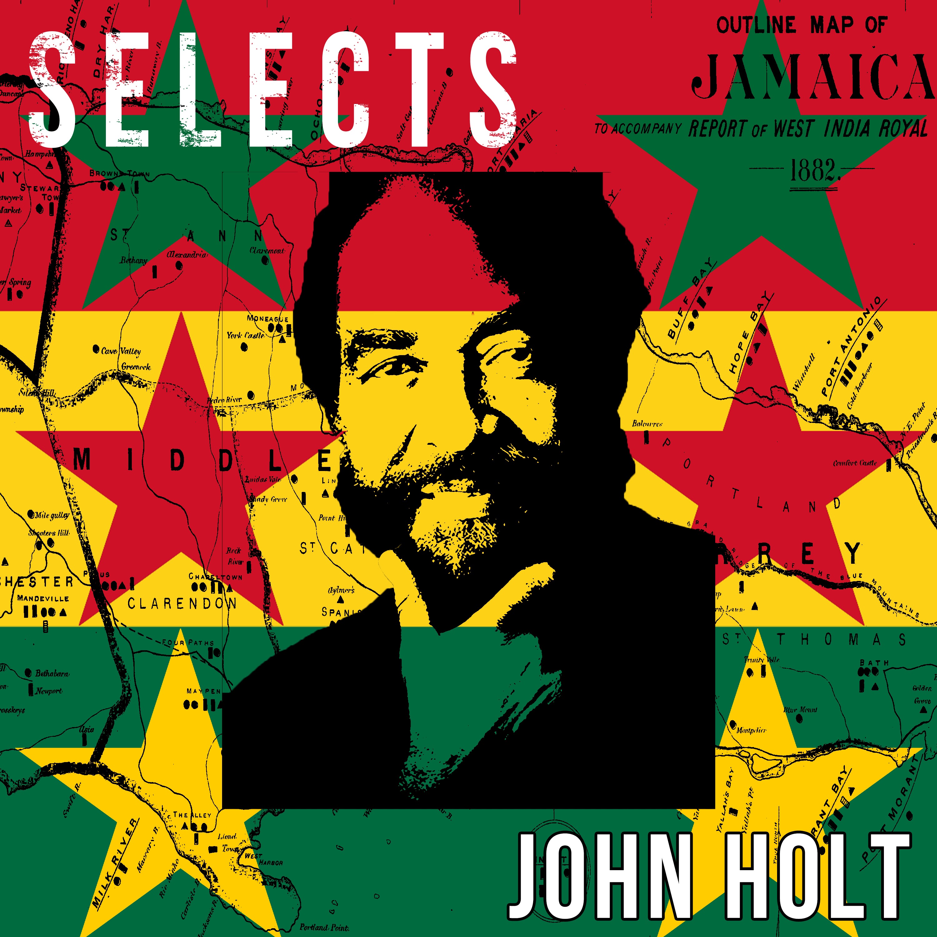 John Holt Selects Reggae album cover