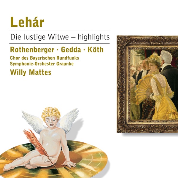 Lehar: Die lustige Witwe - Highlights album cover