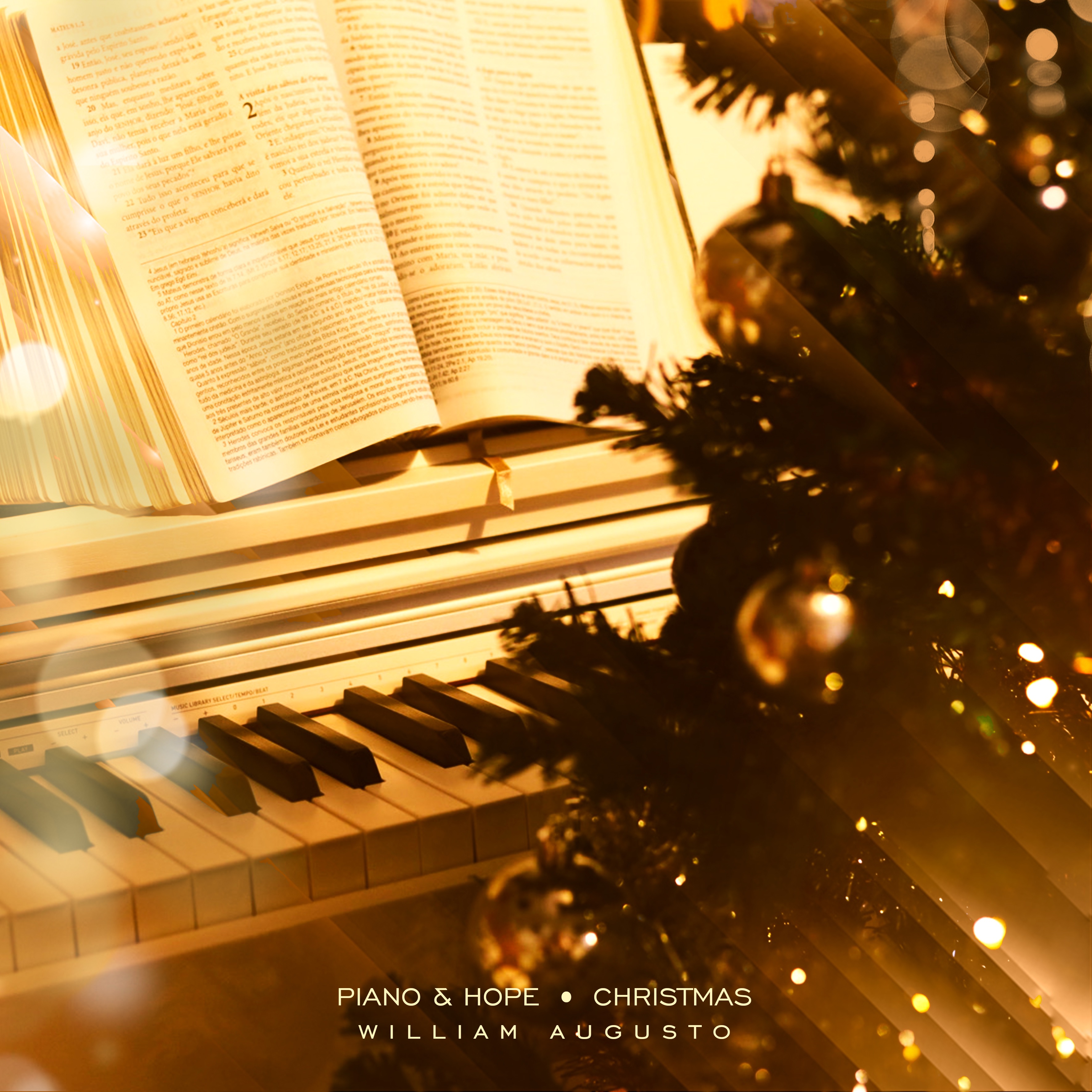 Piano & Hope, Christmas album cover