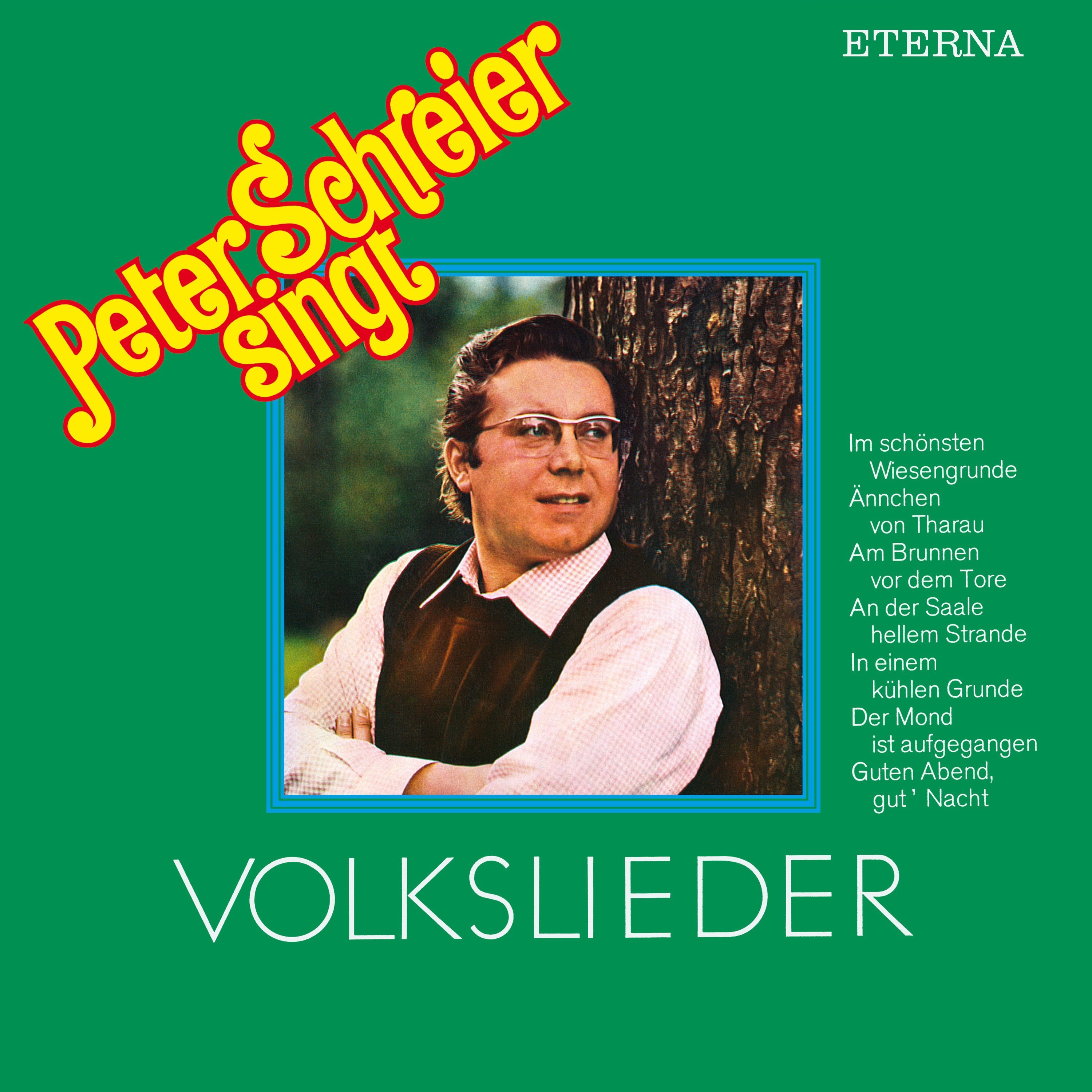 Peter Schreier singt Volkslieder (Remastered Reissue) album cover
