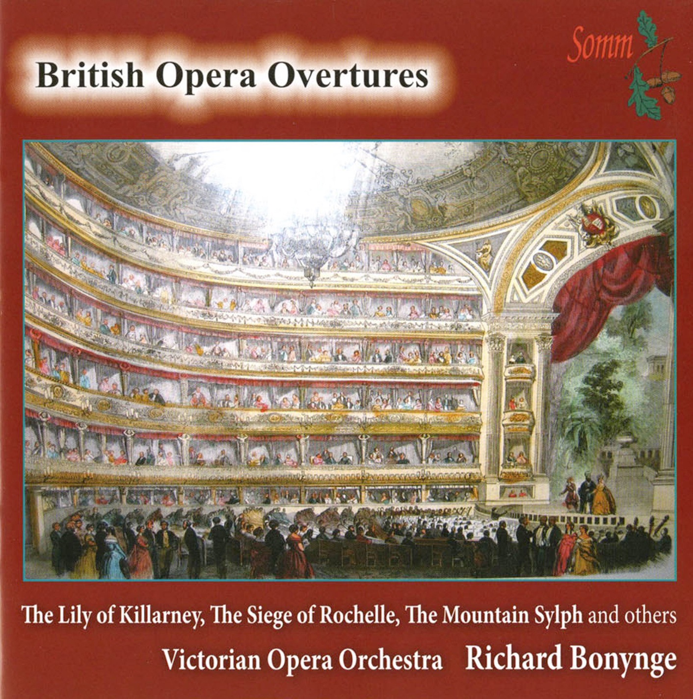 British Opera Overtures album cover