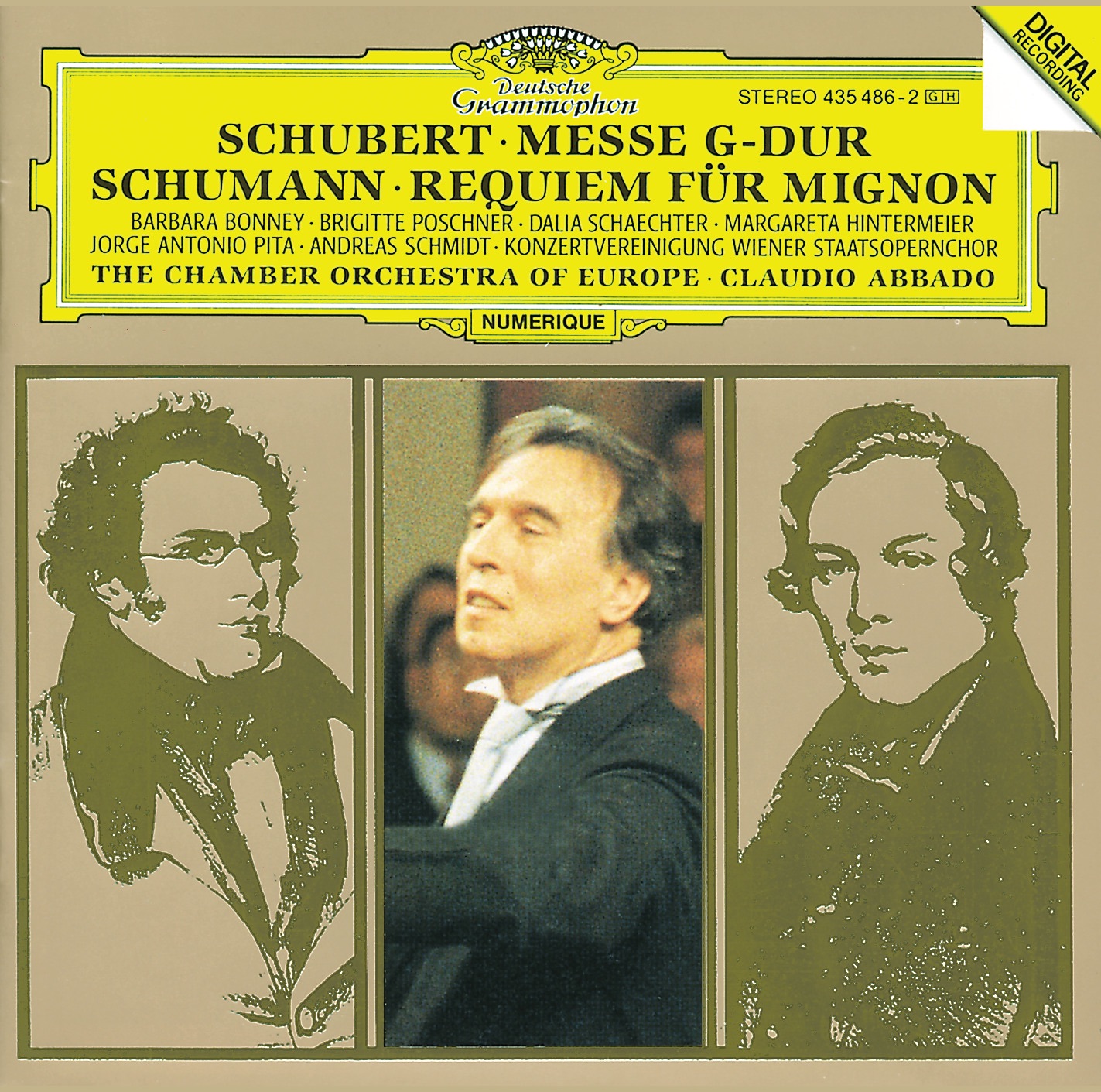 Schubert: Mass in G Major & Schumann: Requiem für Mignon album cover