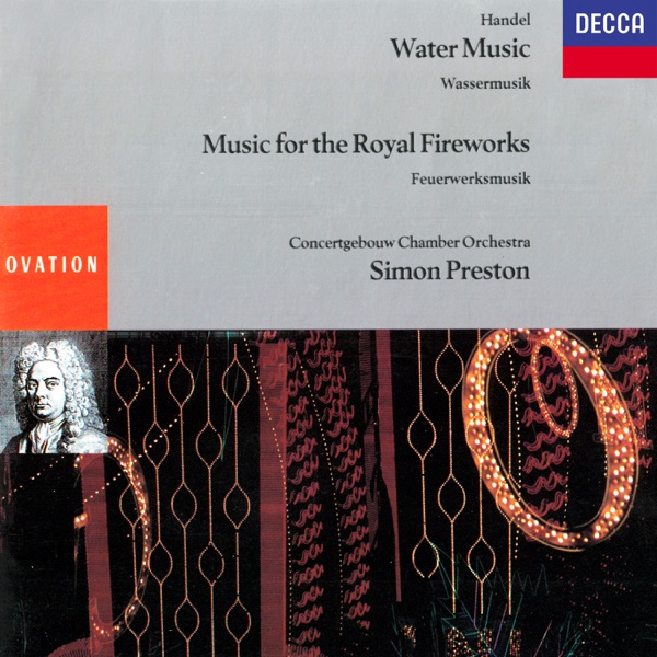 Handel: Water Music; Music For The Royal Fireworks album cover