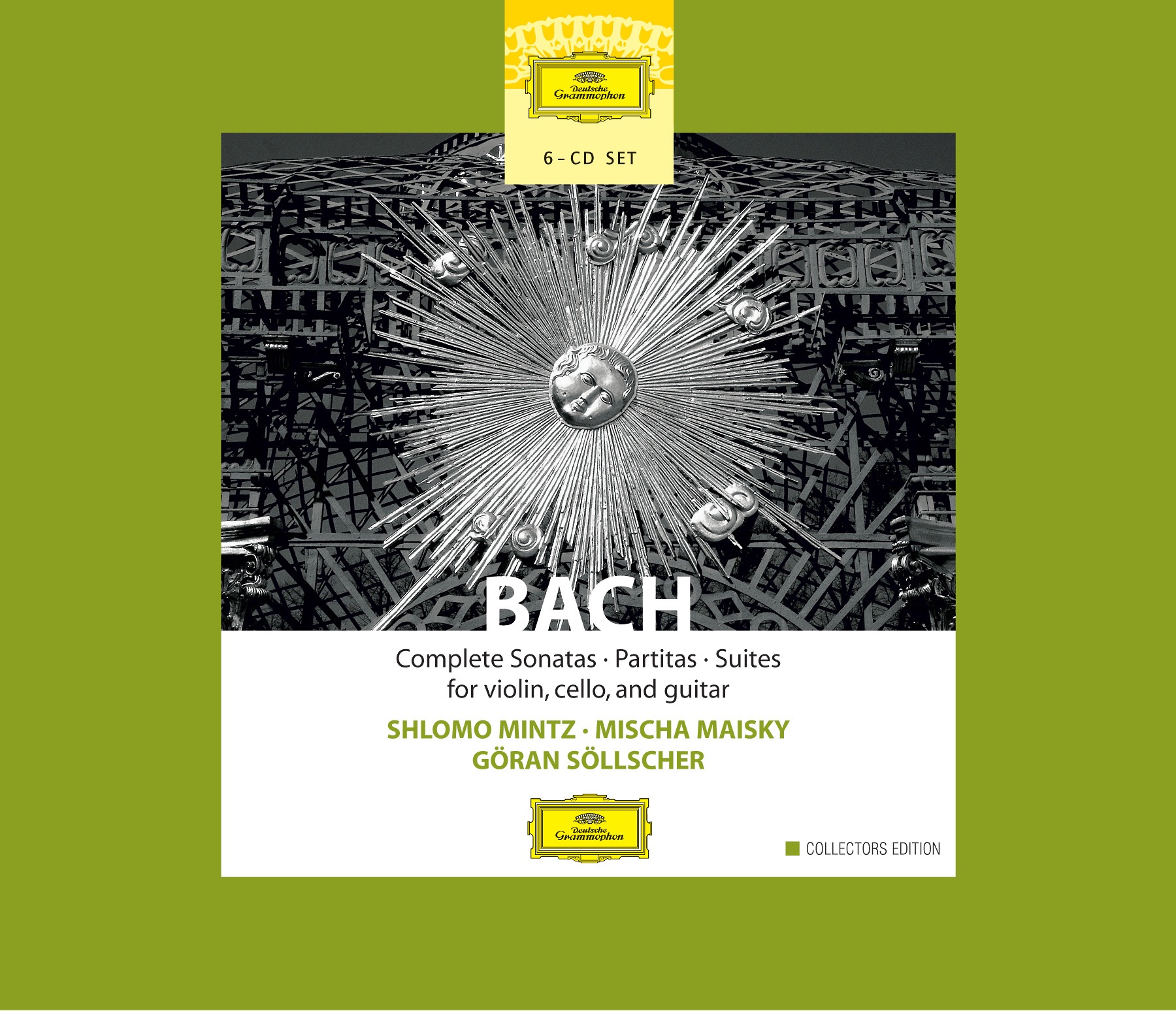 Bach: Complete Sonatas, Partitas & Suties for Violin, Cello & Guitar album cover