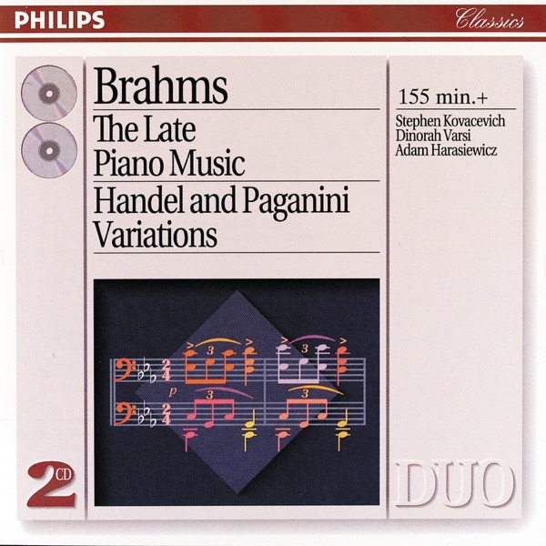 Brahms: The Late Piano Music album cover