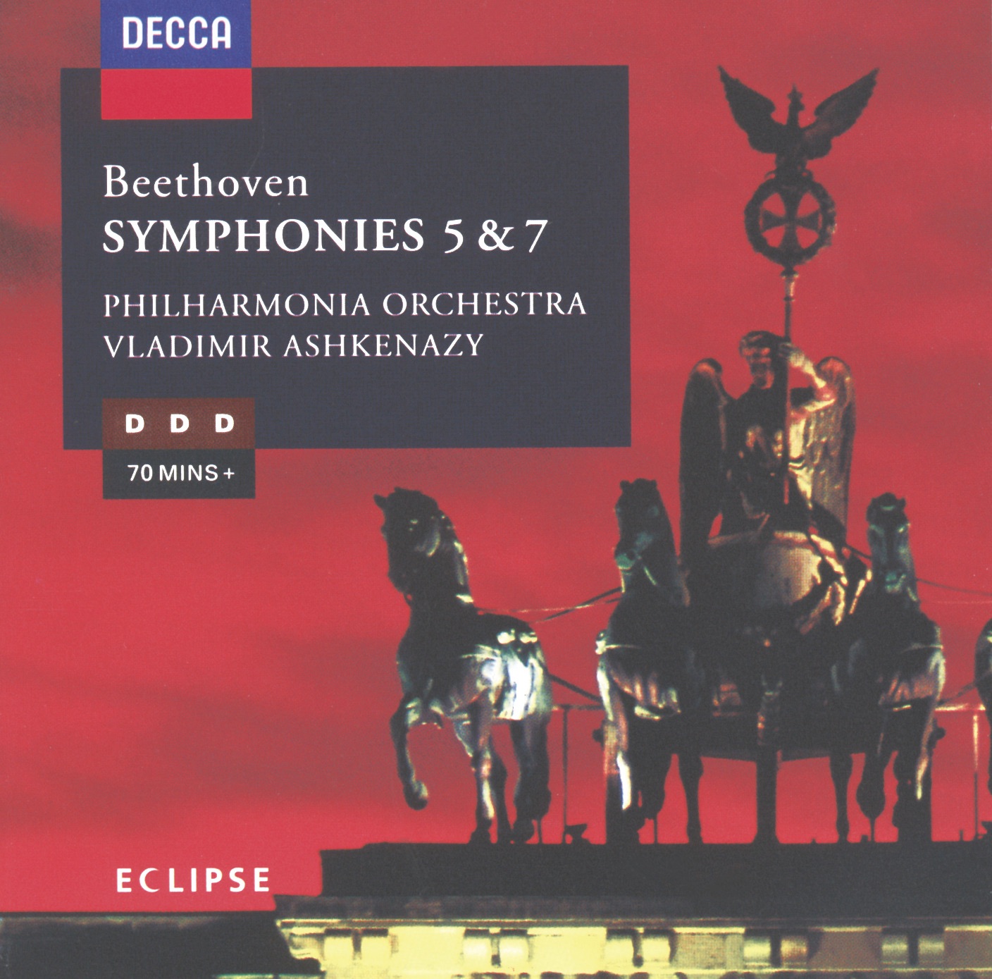 Beethoven: Symphonies Nos. 5 & 7 album cover