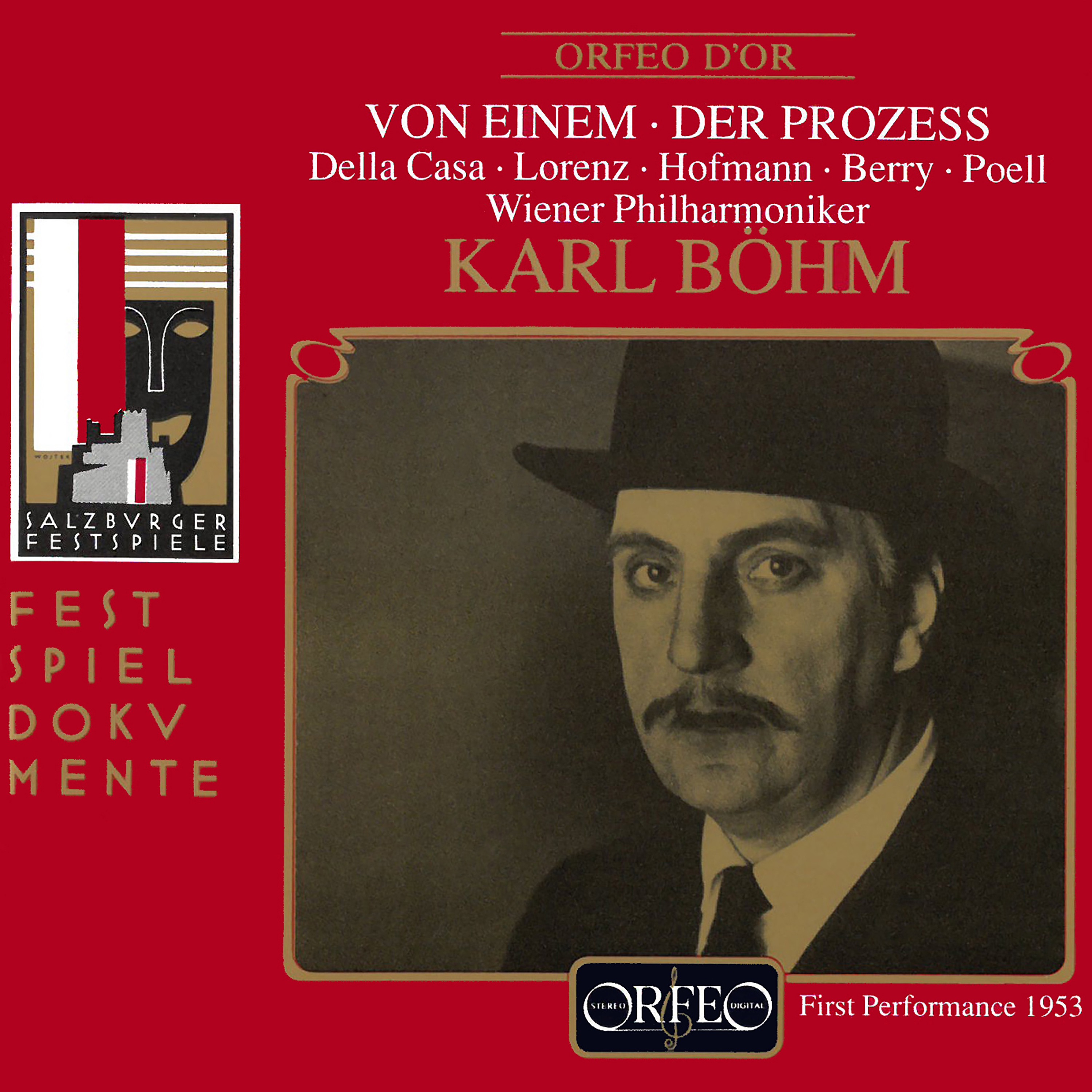 Gottfried von Einem: Der Prozeß, Op. 14 (Live) album cover