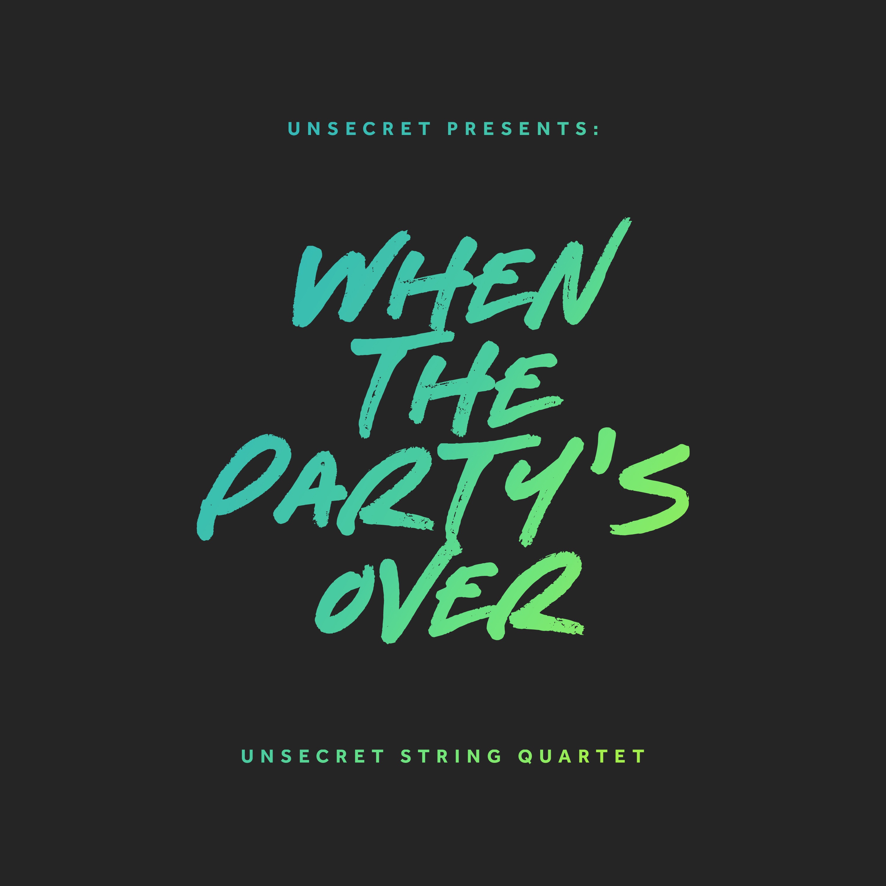 When the Party's Over - Single album cover