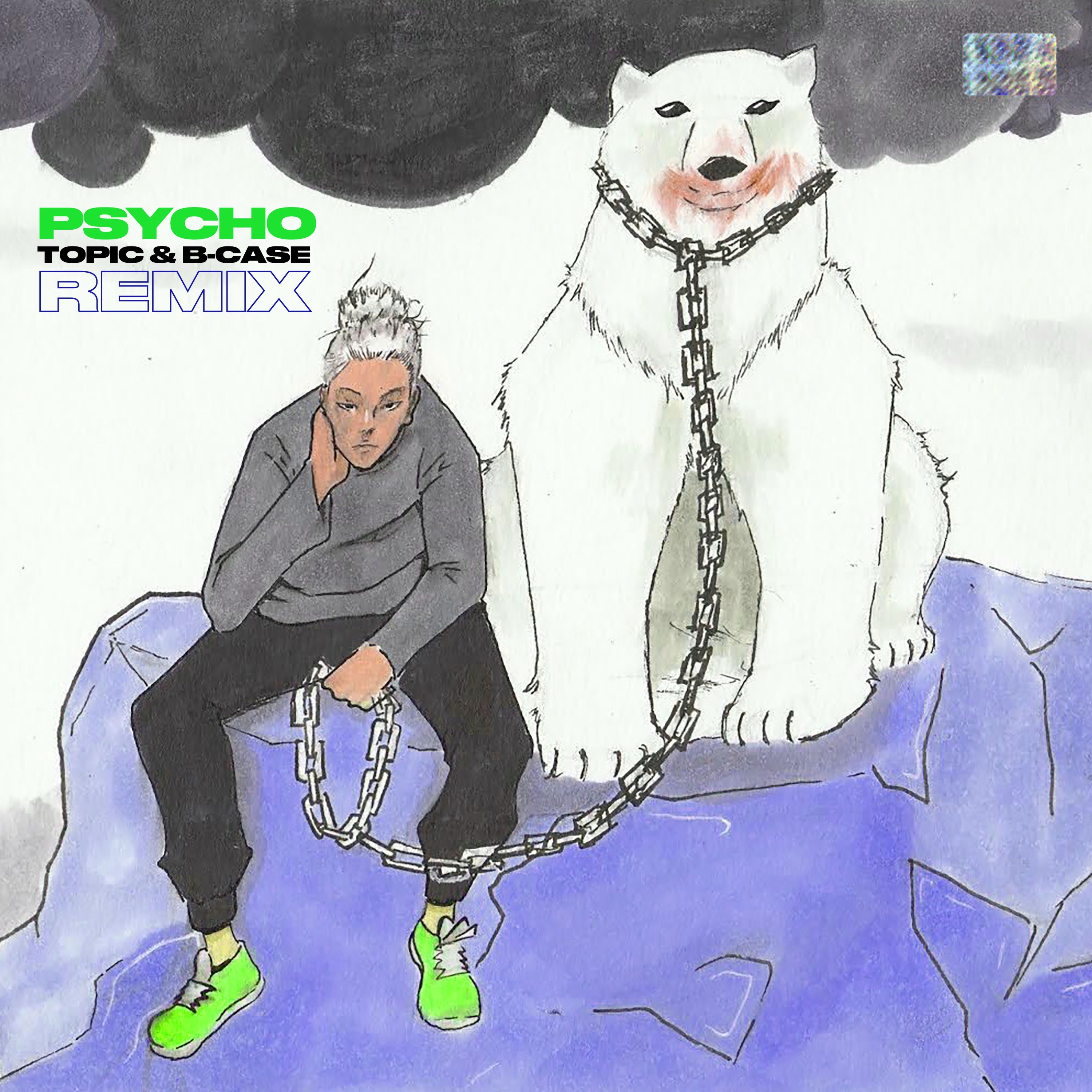 Psycho! (Topic & B-Case Remix) - Single album cover