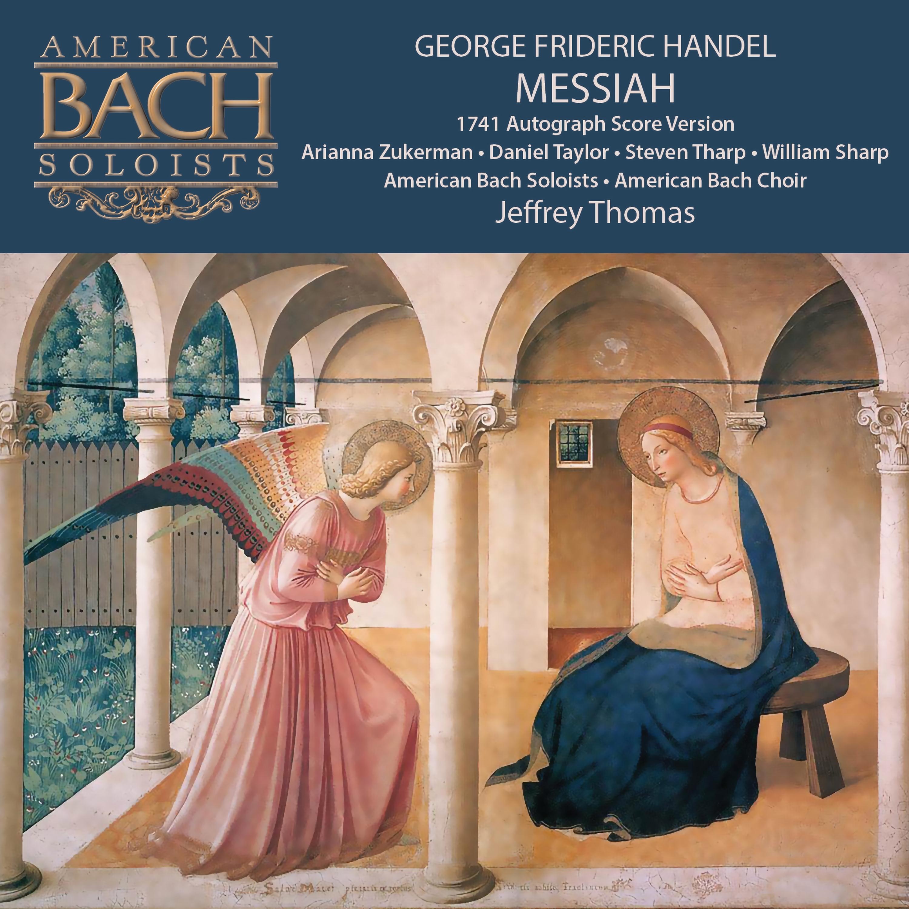 George Frideric Handel: Messiah, HWV 56 (1741 Autograph Score Version) album cover