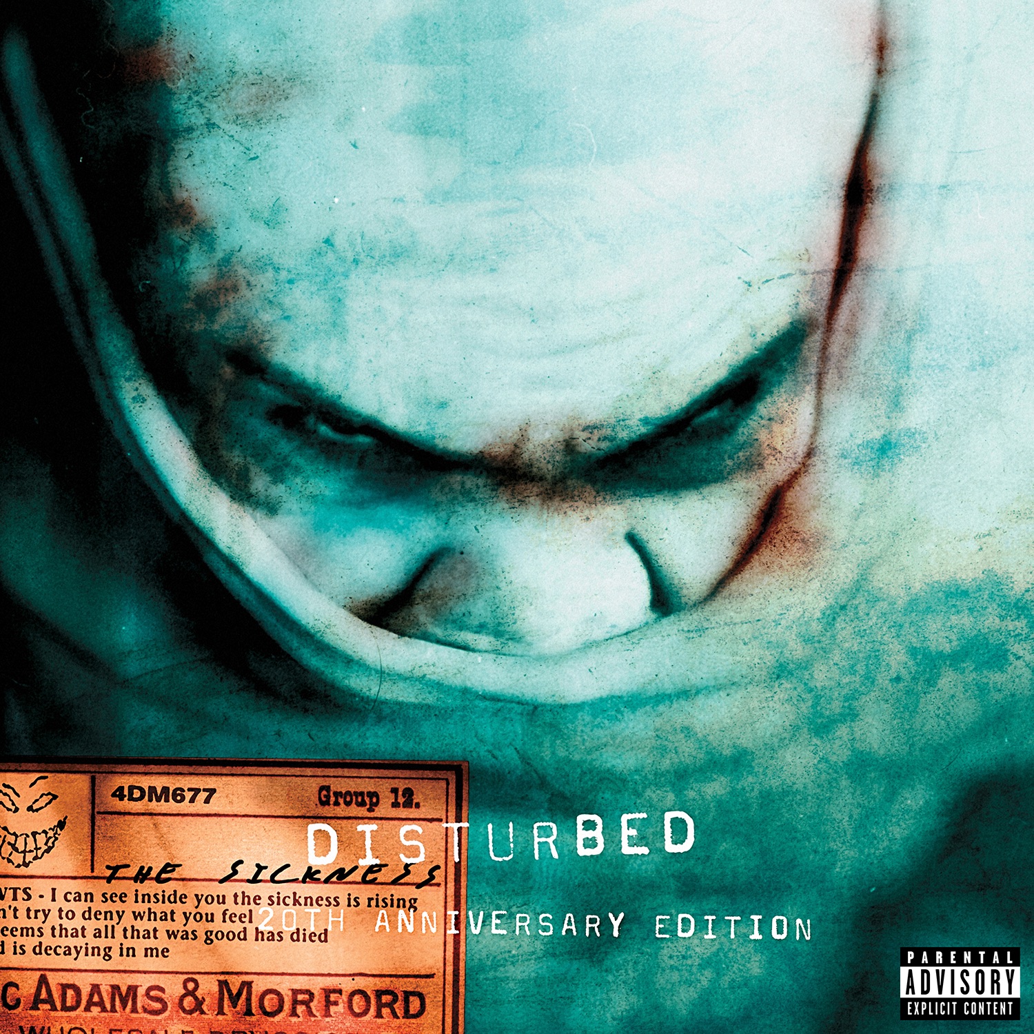 The Sickness (20th Anniversary Edition) album cover
