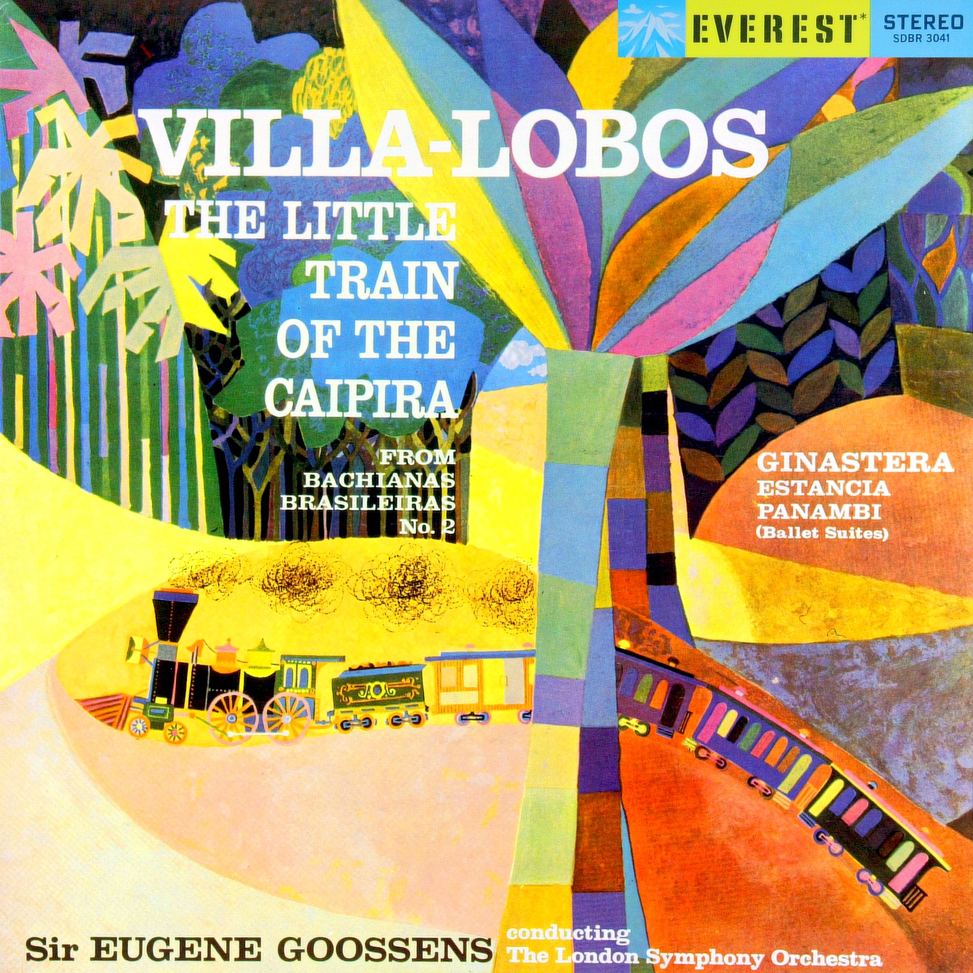 Villa-Lobos: Little Train of the Caipira (from Bachianas Brasileiras No. 2) - Ginastera: Estancia &  album cover