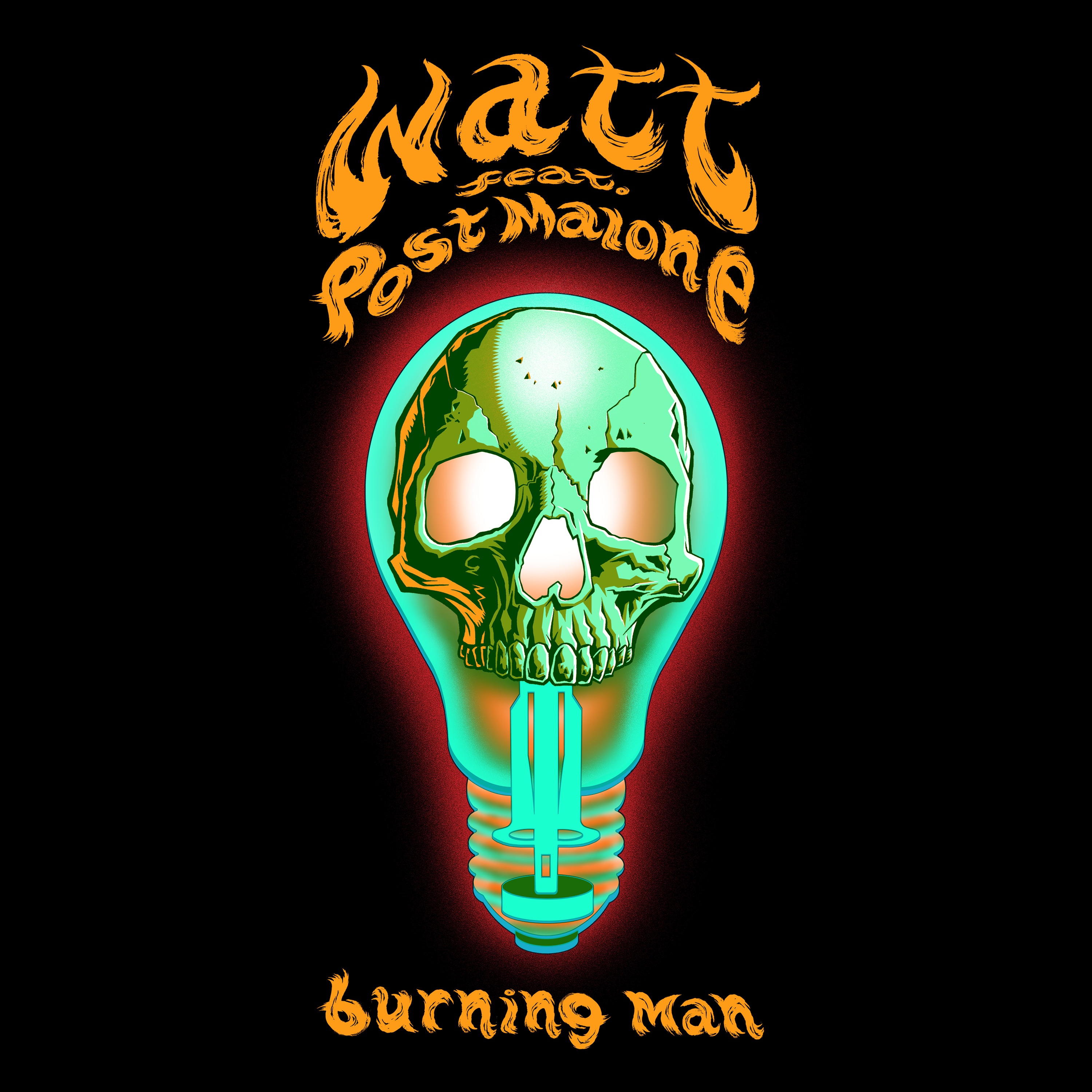Burning Man (feat. Post Malone) - Single album cover
