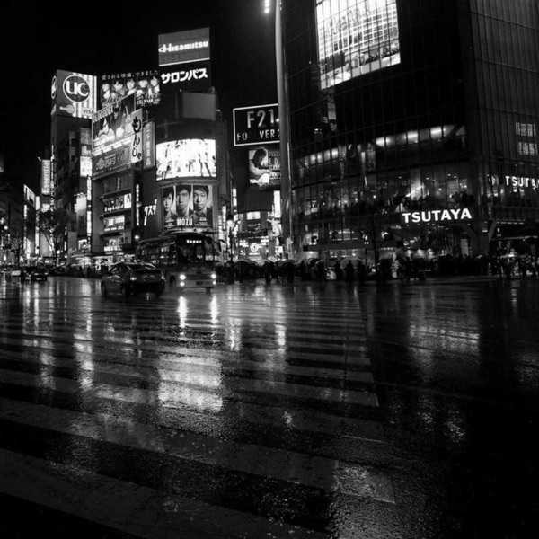 rainy nights in shibuya - Single album cover