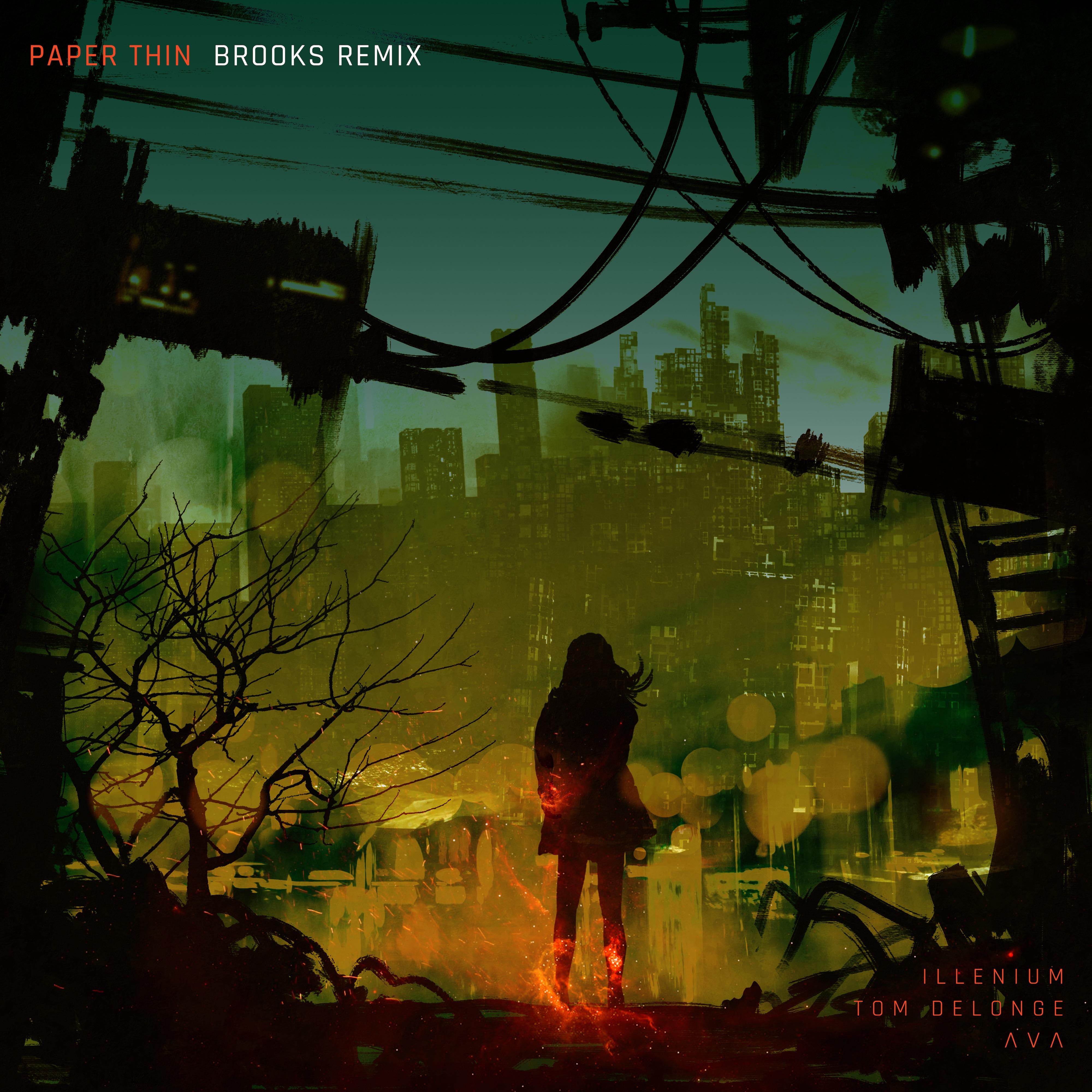 Paper Thin (Brooks Remix) - Single album cover