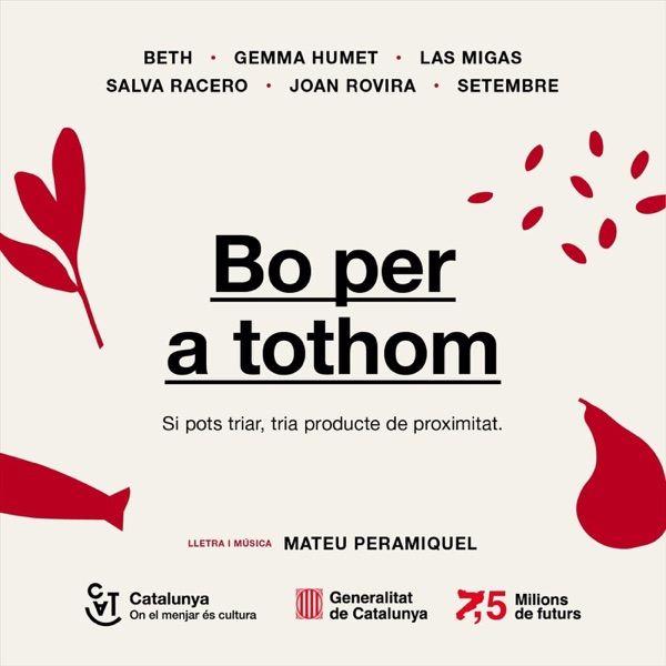 Bo Per A Tothom (feat. Beth, Joan Rovira, Gemma Humet, Salva Racero, Las Migas, Mar Puig & Setembre) album cover