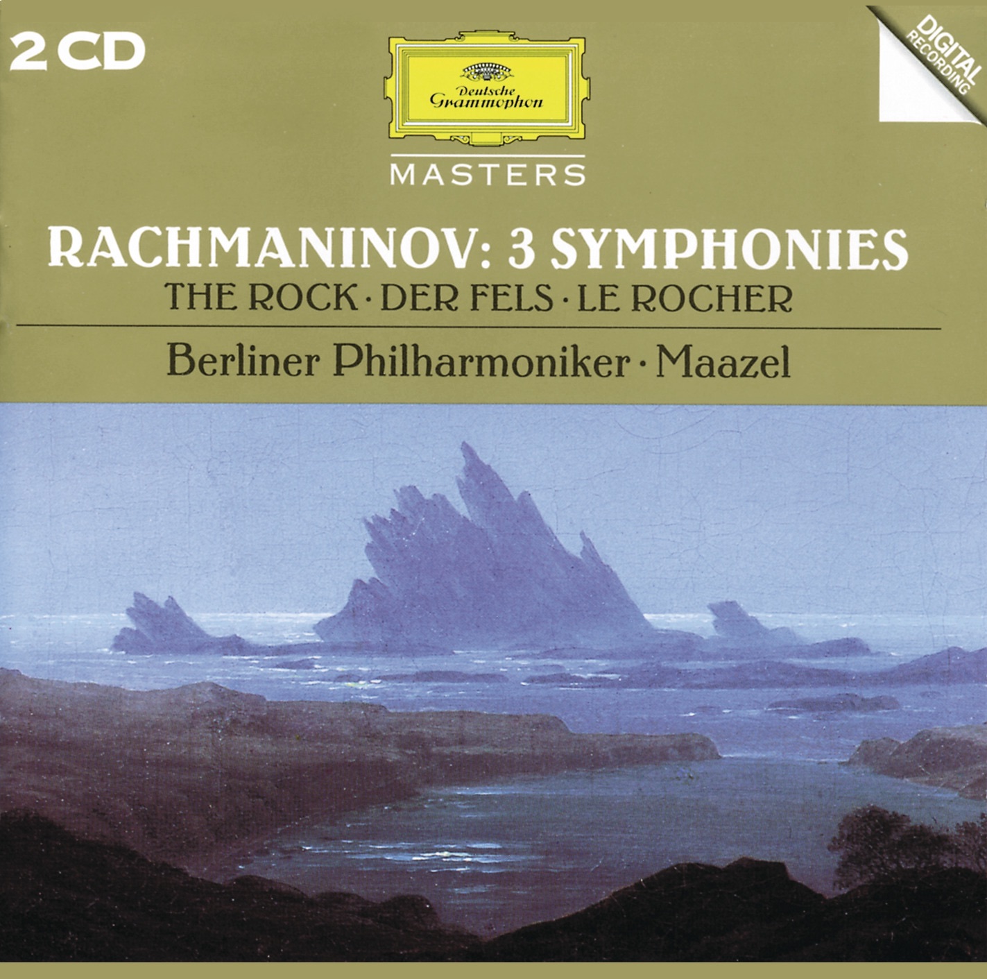 Rachmaninov: 3 Symphonies album cover