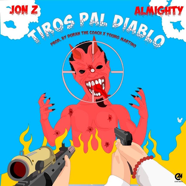 Tiros Pal' Diablo (feat. Almighty) - Single album cover