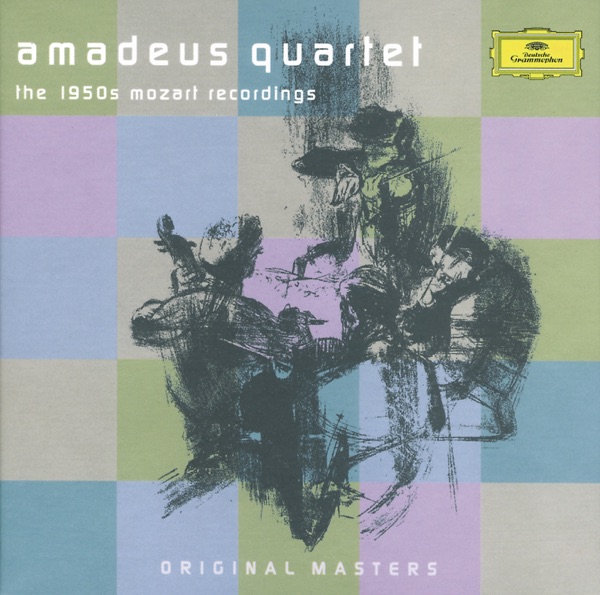Amadeus Quartet: The 1950s Mozart recordings album cover