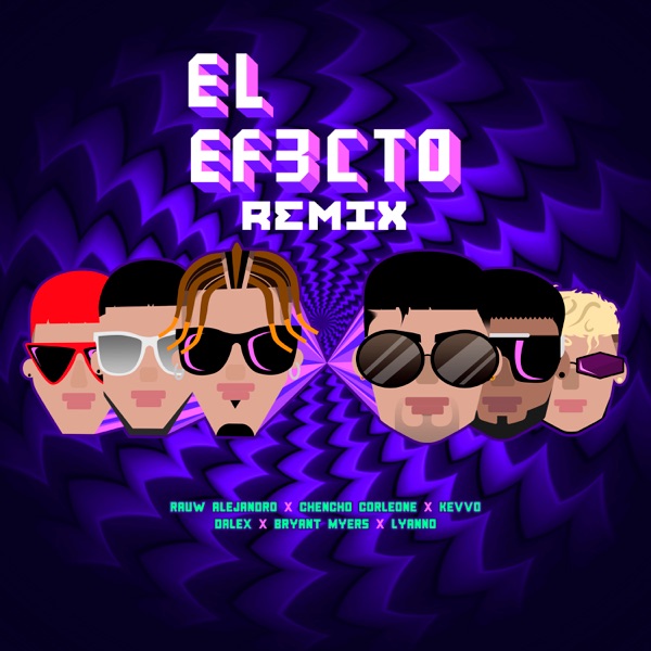 El Efecto (Remix) [feat. Lyanno, Bryant Myers & Dalex] - Single album cover
