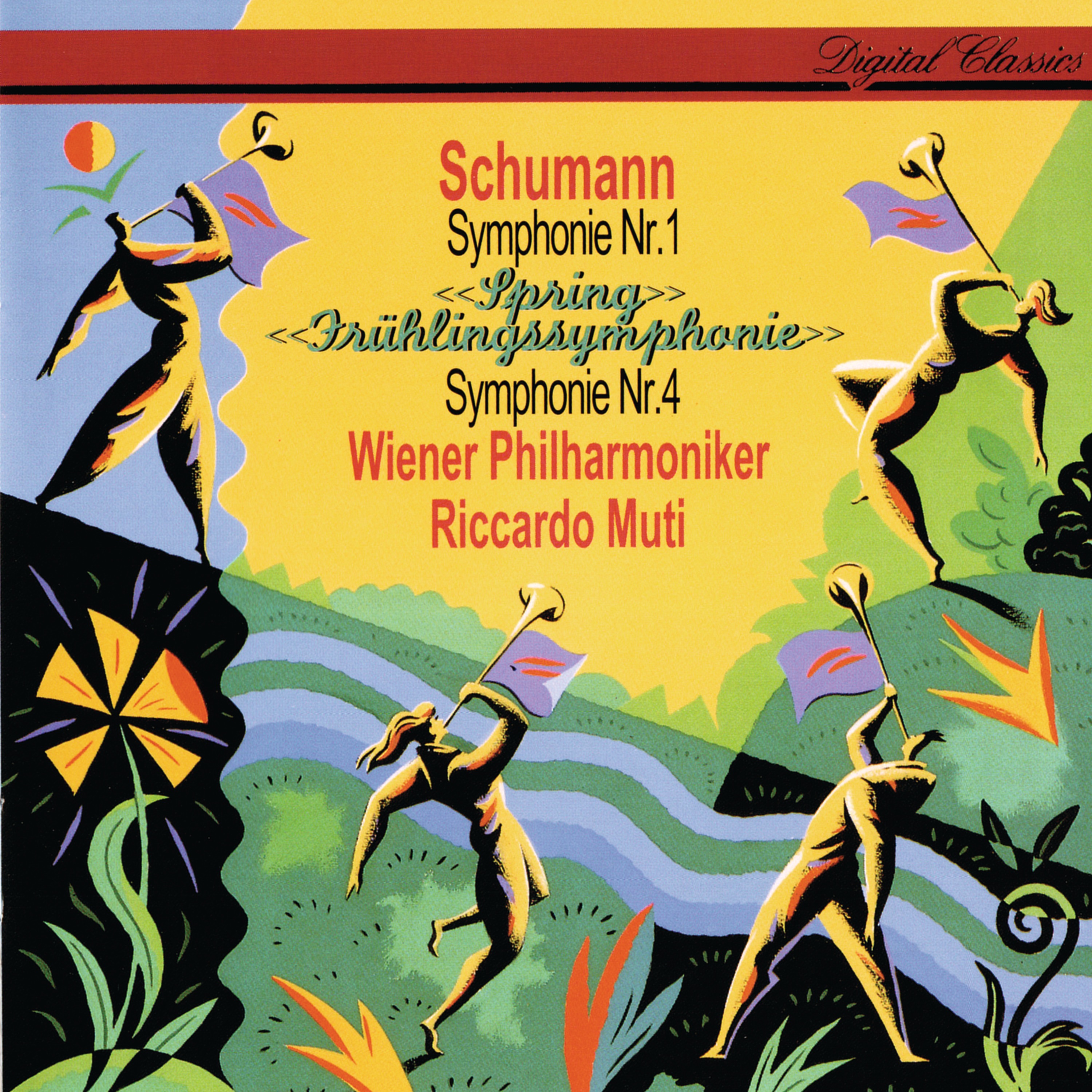 Schumann: Symphonies Nos. 1 & 4 album cover