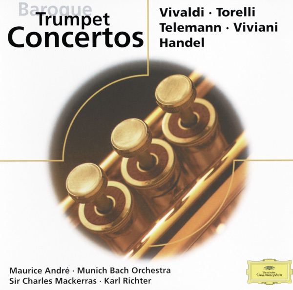 Vivaldi, Torelli, Telemann, Viviani & Handel: Baroque Trumpet Concertos album cover