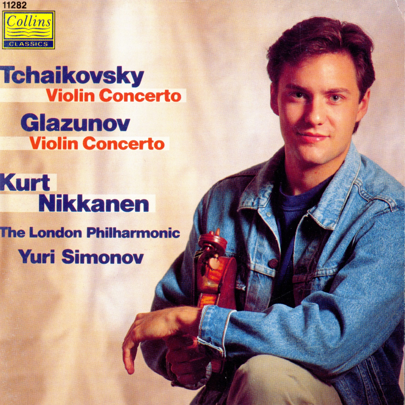 Tchaikovsky & Glazunov: Violin Concertos album cover