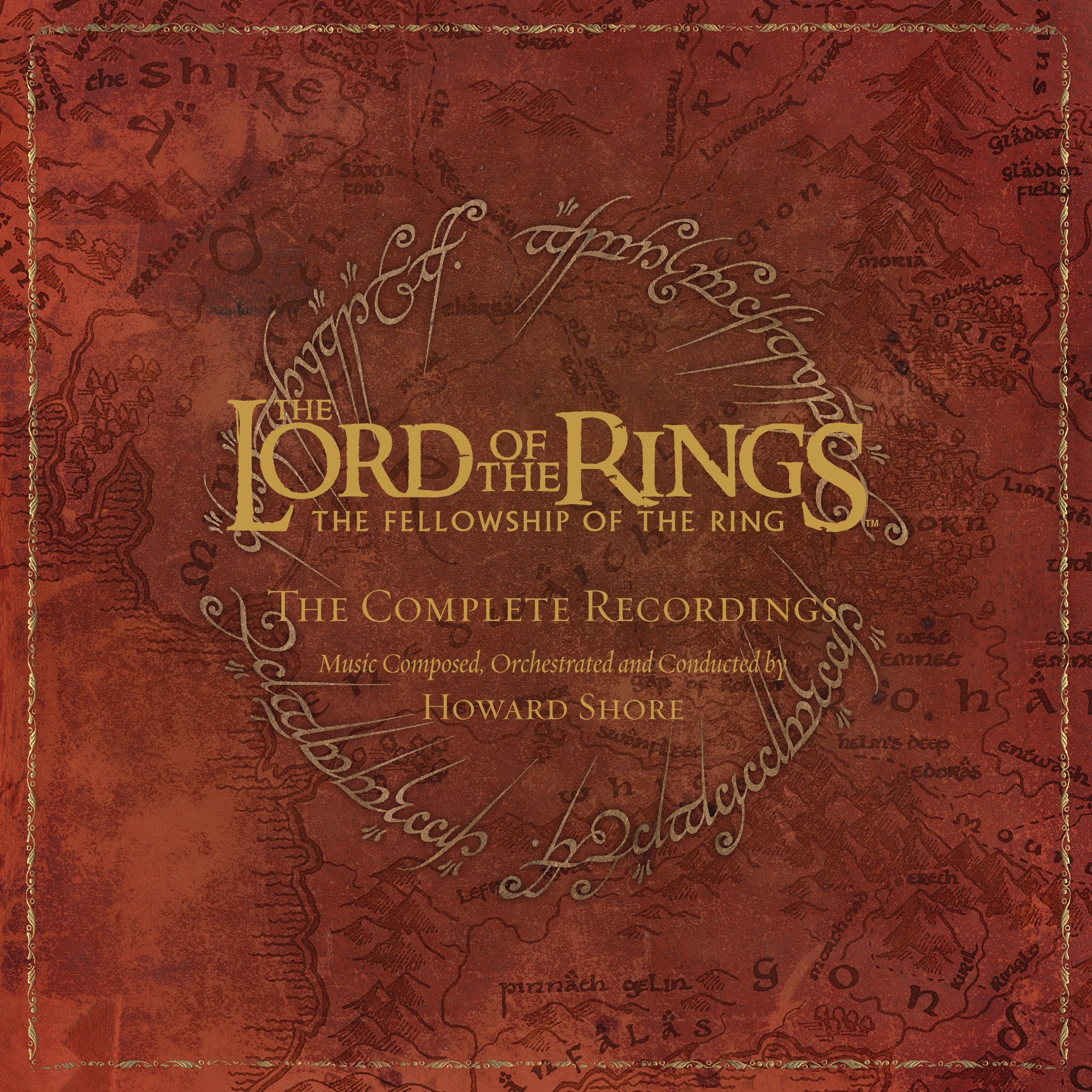 The Lord of the Rings: The Fellowship of the Ring - The Complete Recordings album cover