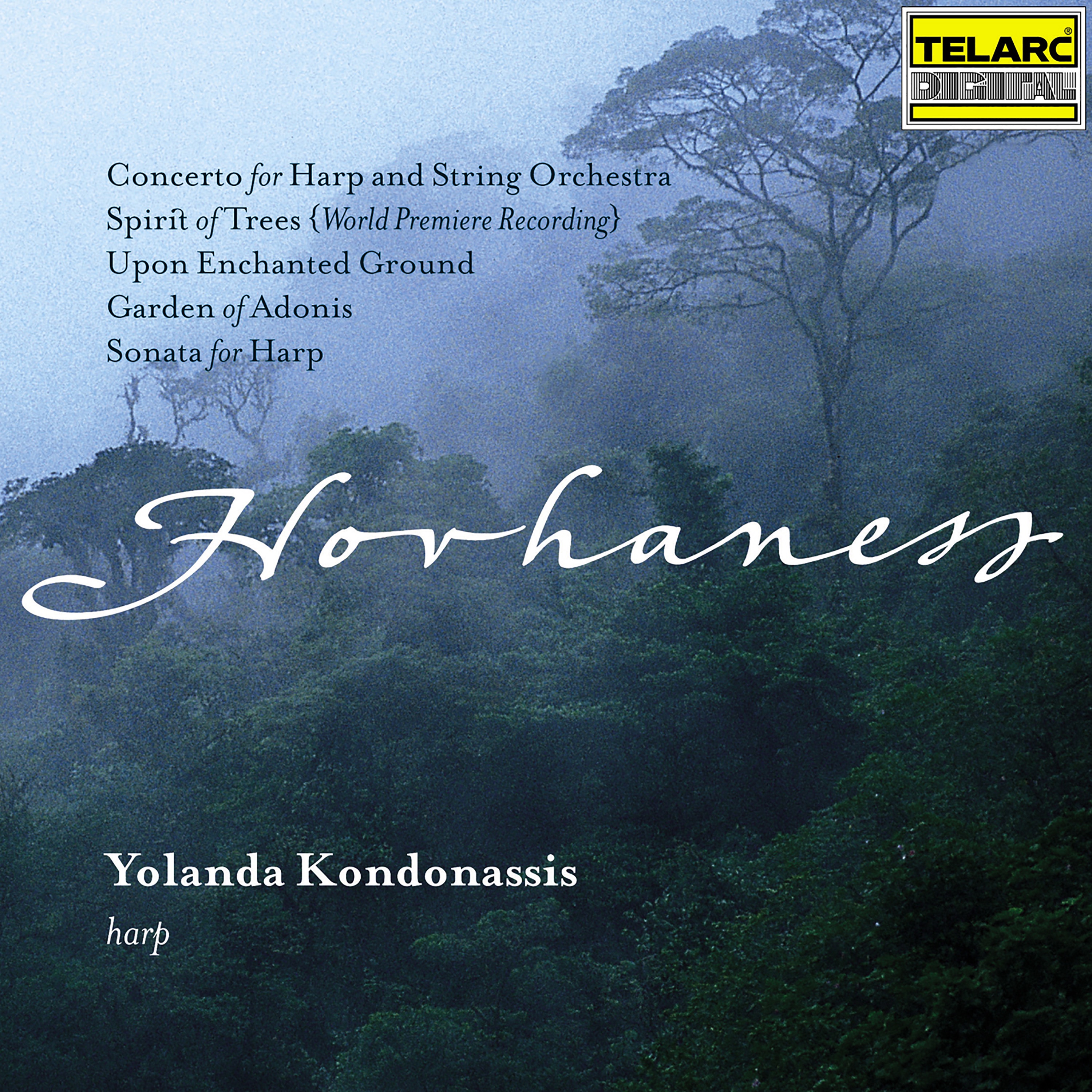 Music of Hovhaness album cover