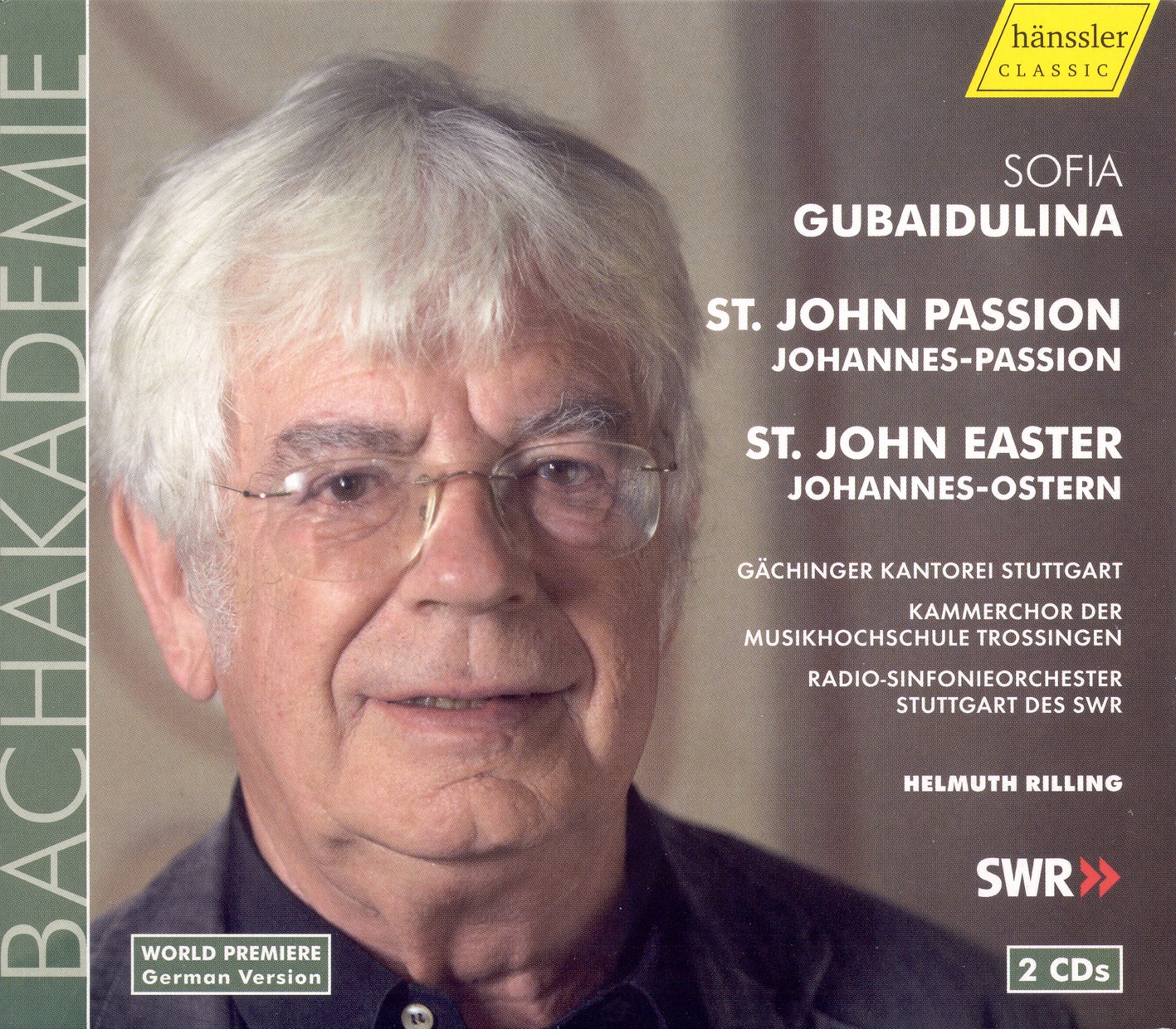 Gubaidulina: St. John Passion (Sung In German) album cover