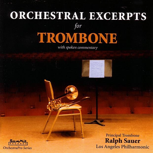 Orchestral Excerpts for Trombone album cover