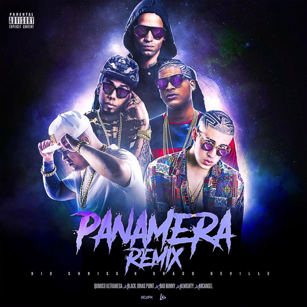 Panamera (Remix) [feat. Arcángel, Almighty, Black Jonas Point & Quimico Ultra Mega] - Single album cover