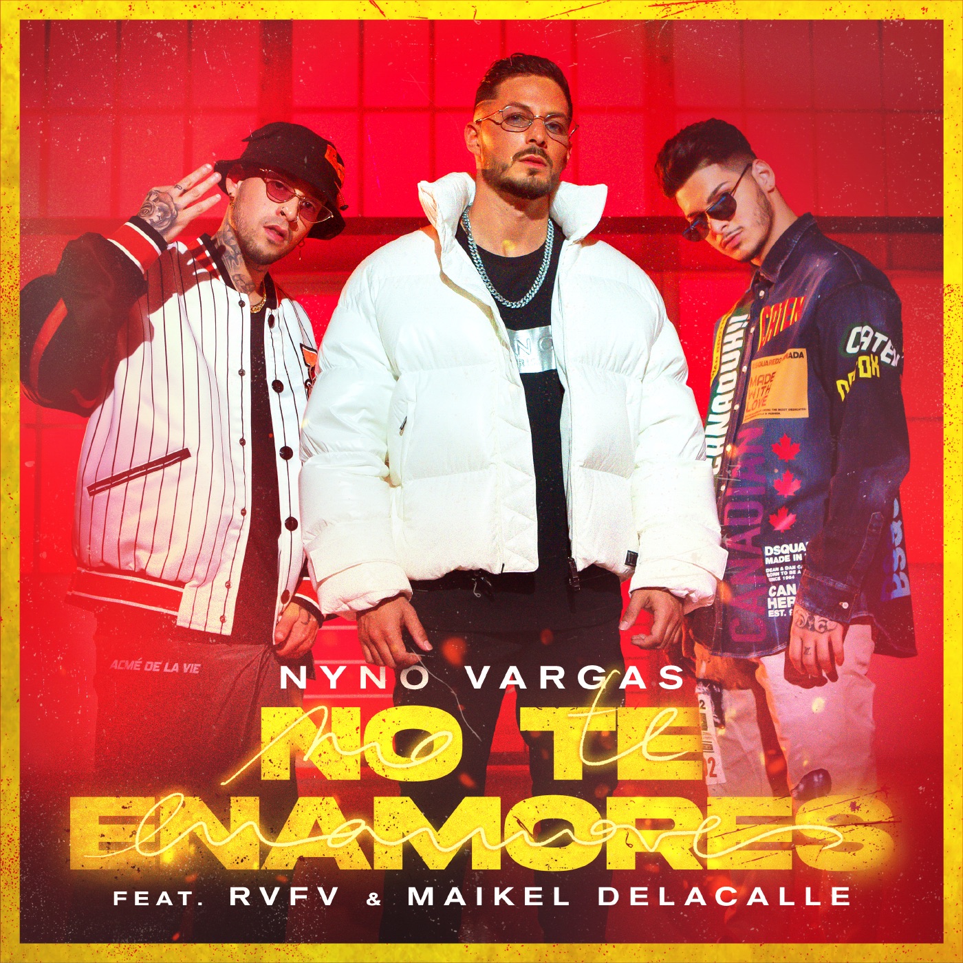 No te enamores (feat. Rvfv & Maikel Delacalle) - Single album cover