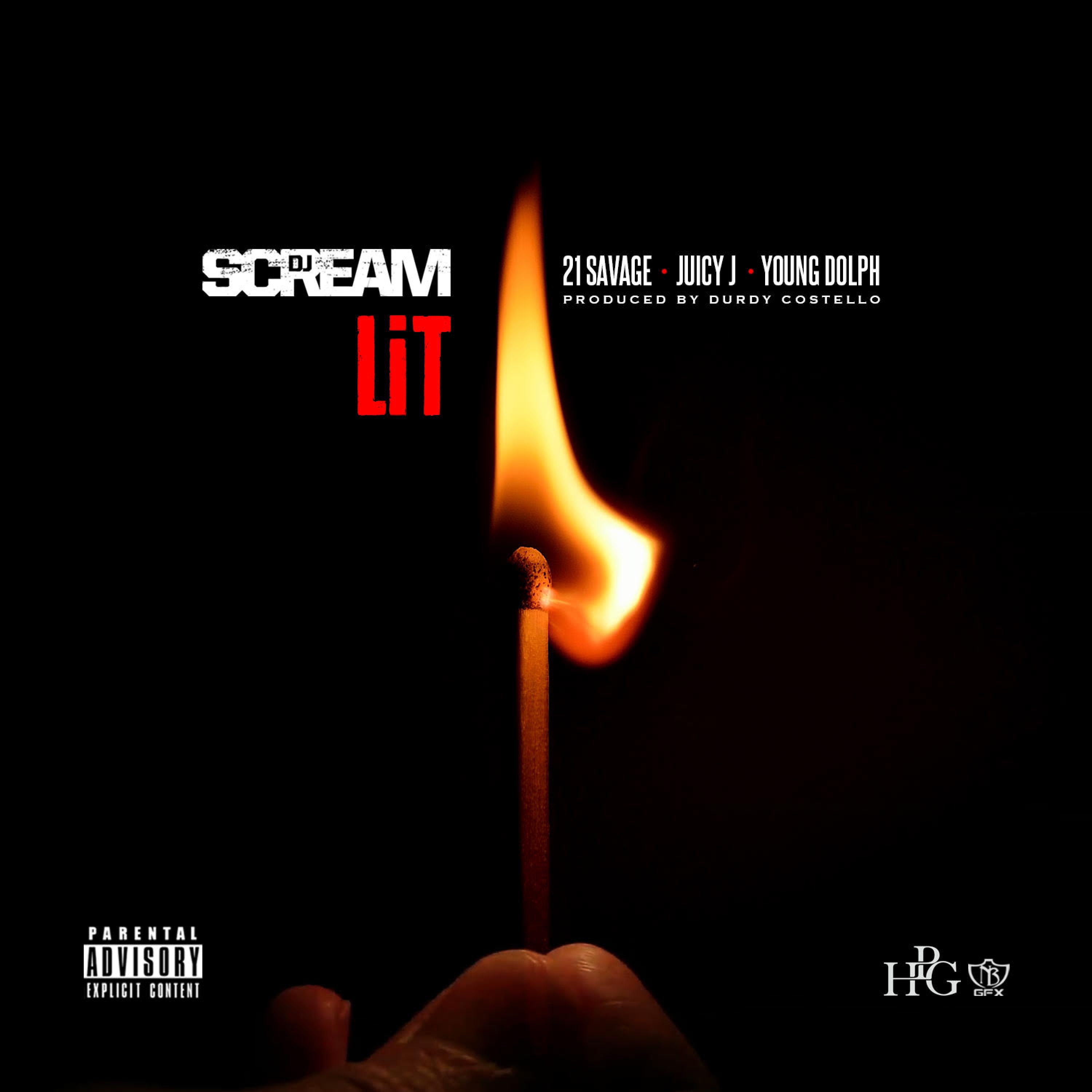Lit (feat. 21 Savage, Juicy J & Young Dolph) - Single album cover