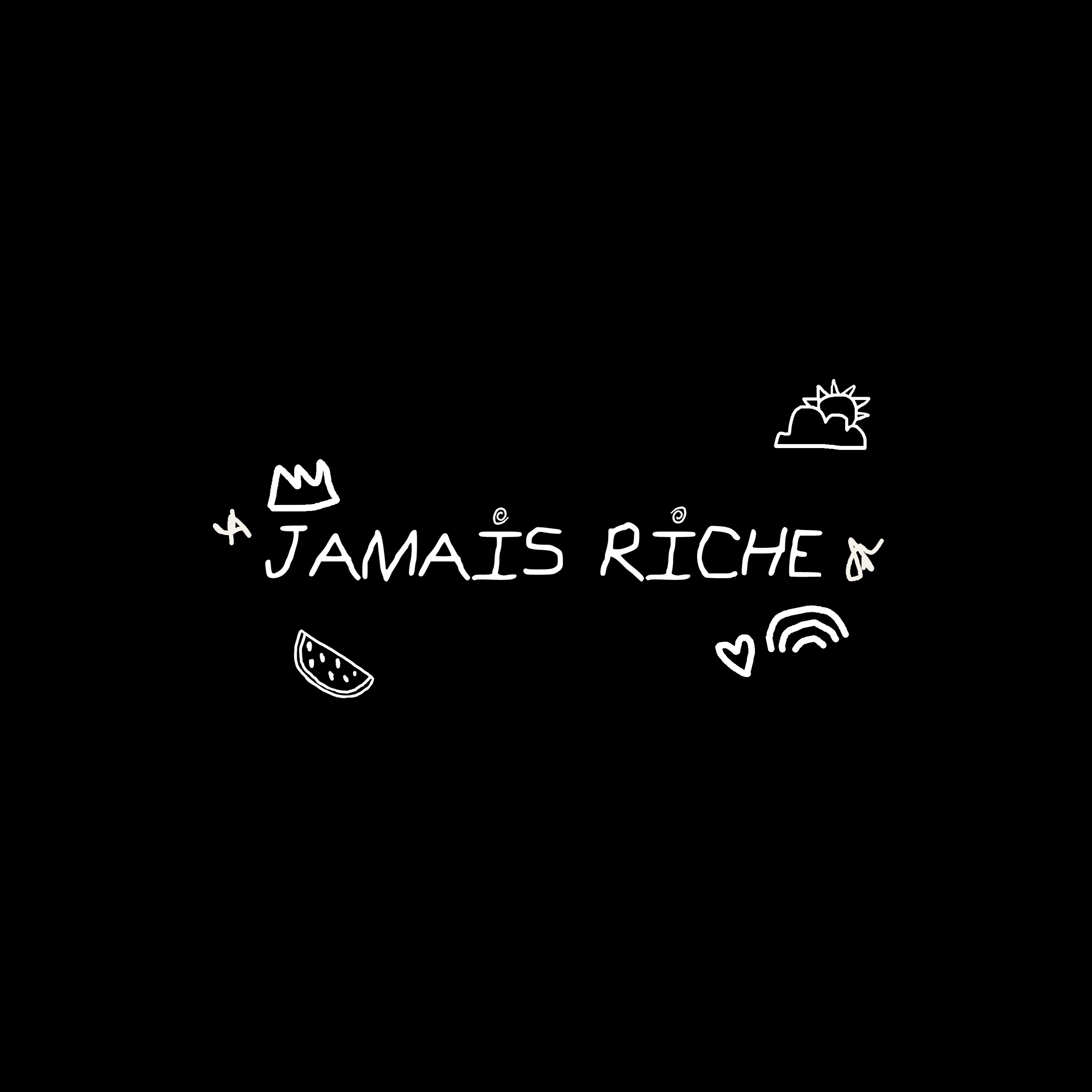 Jamais riche - Single album cover