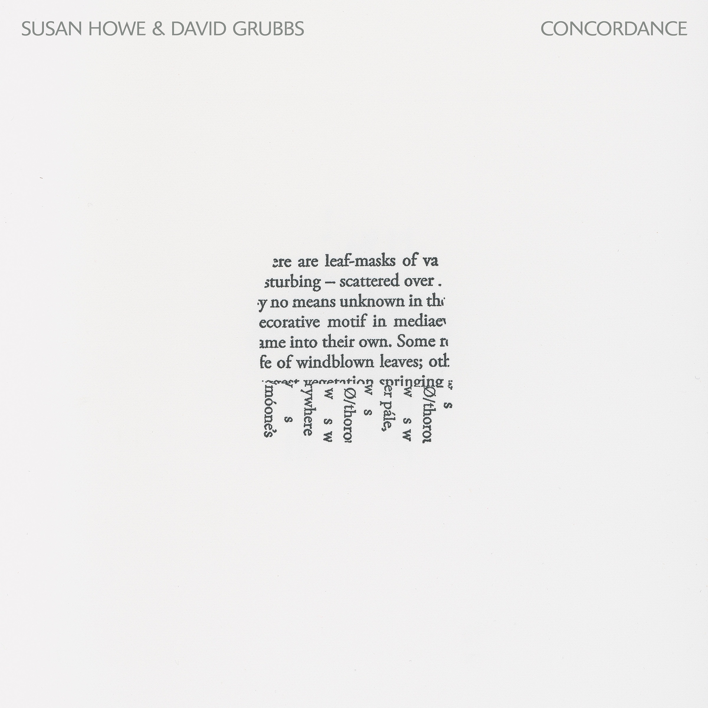 Concordance album cover