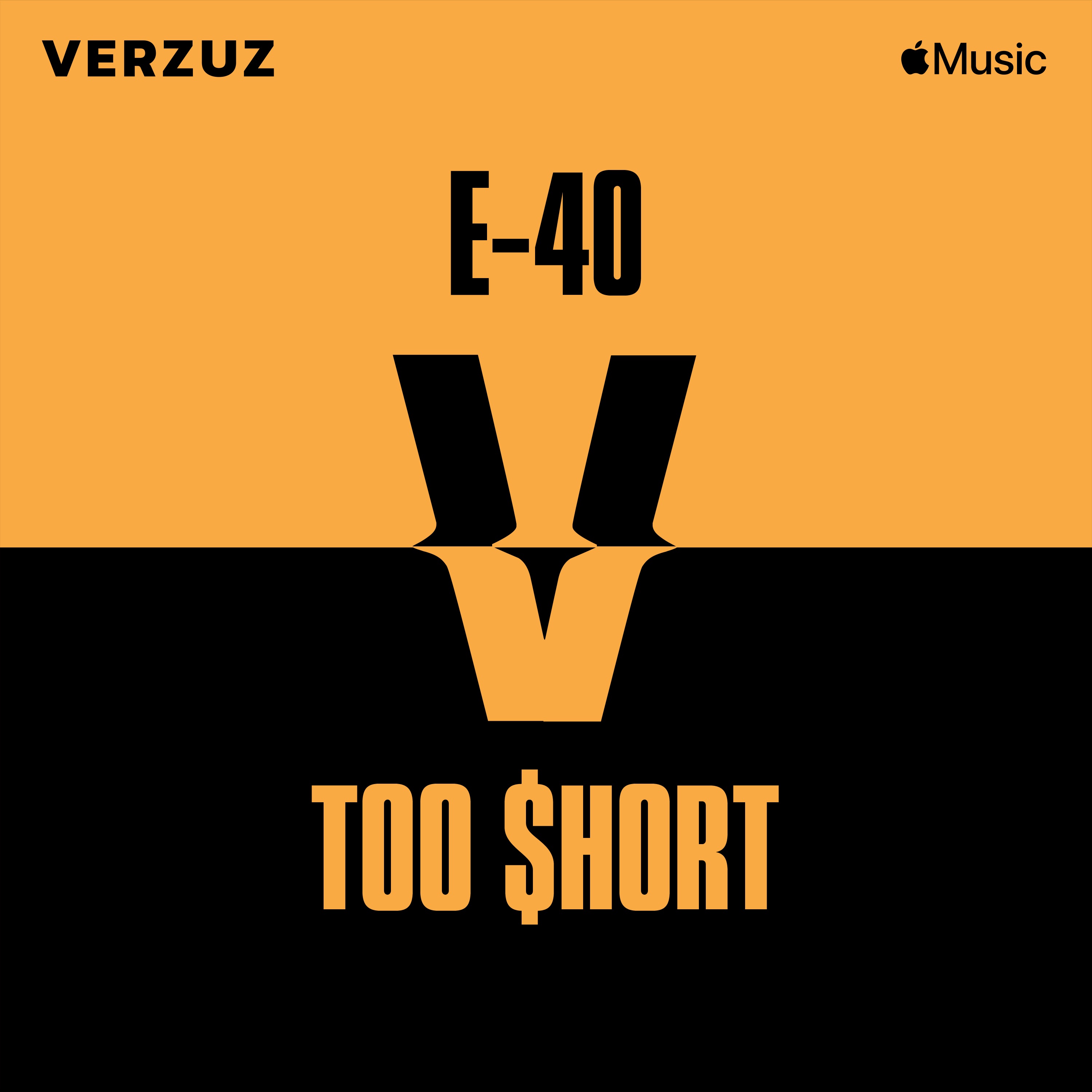 Verzuz: E-40 x Too $hort (Live) album cover